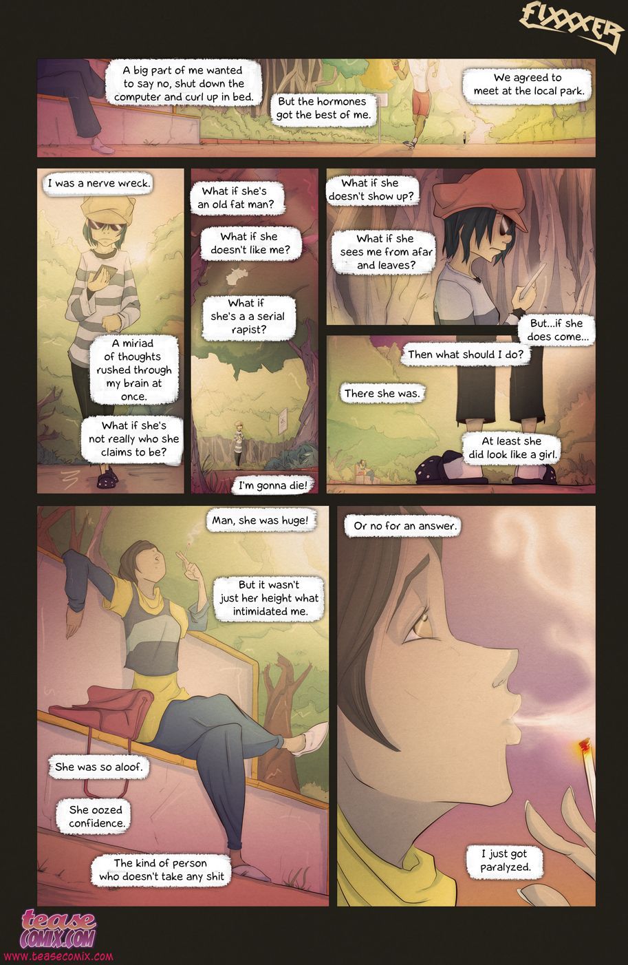 She Is Riley [Tease Comix] - Chapter 1 — Page 7