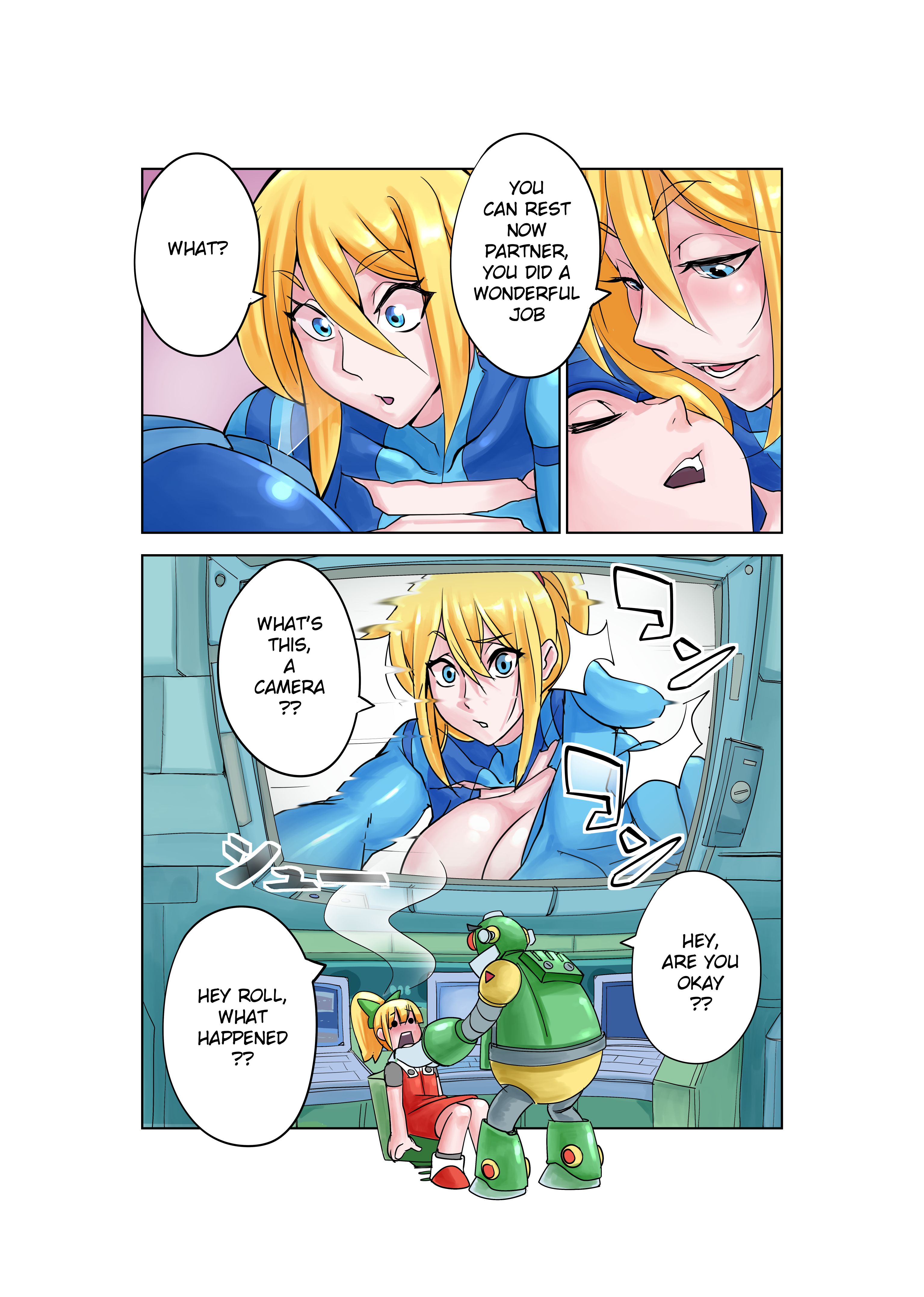Bombshell Bomber (Mega Man , Metroid) [Nisego] - Chapter 1 — Page 28