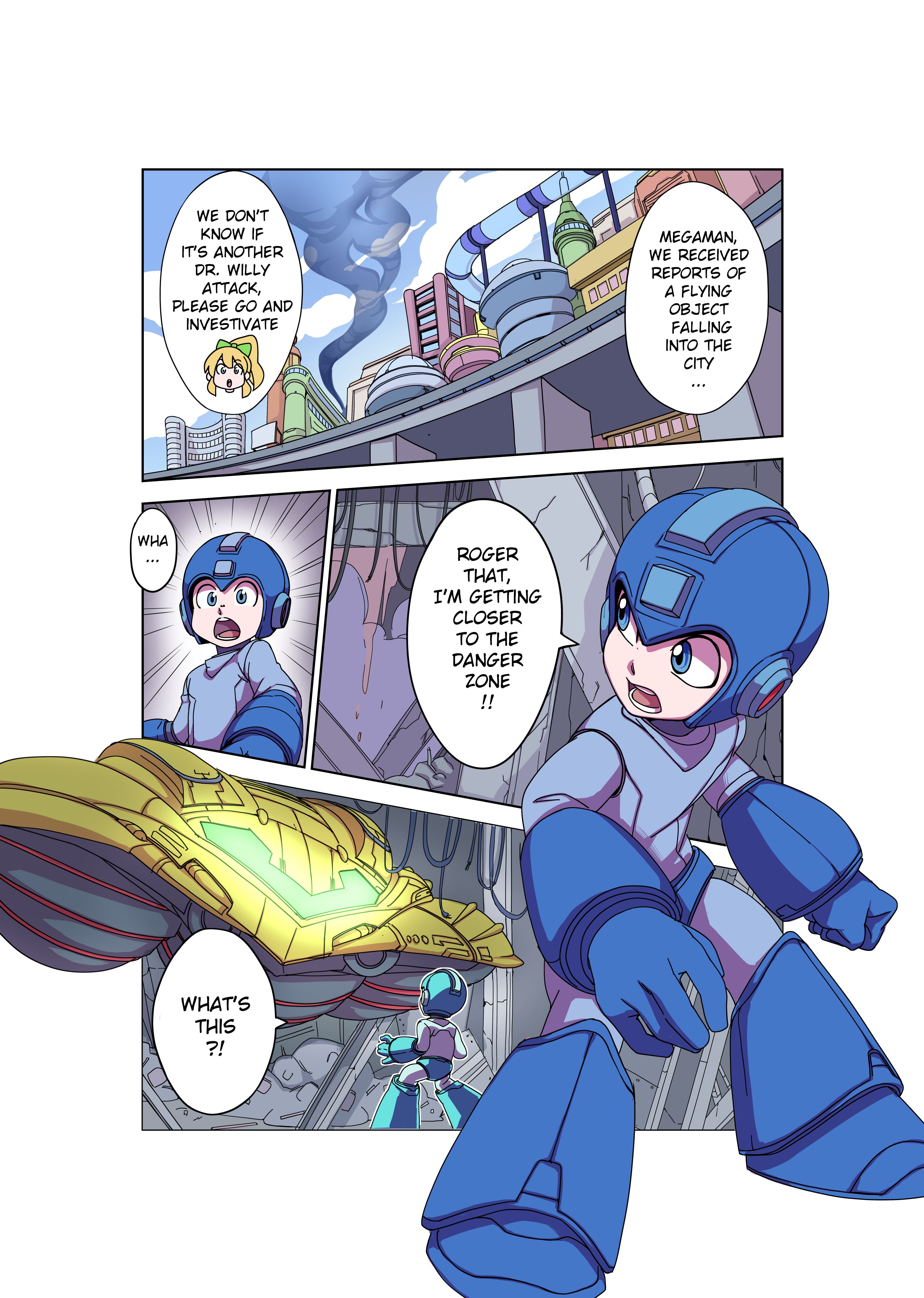 Bombshell Bomber (Mega Man , Metroid) [Nisego] - Chapter 1 — Page 5
