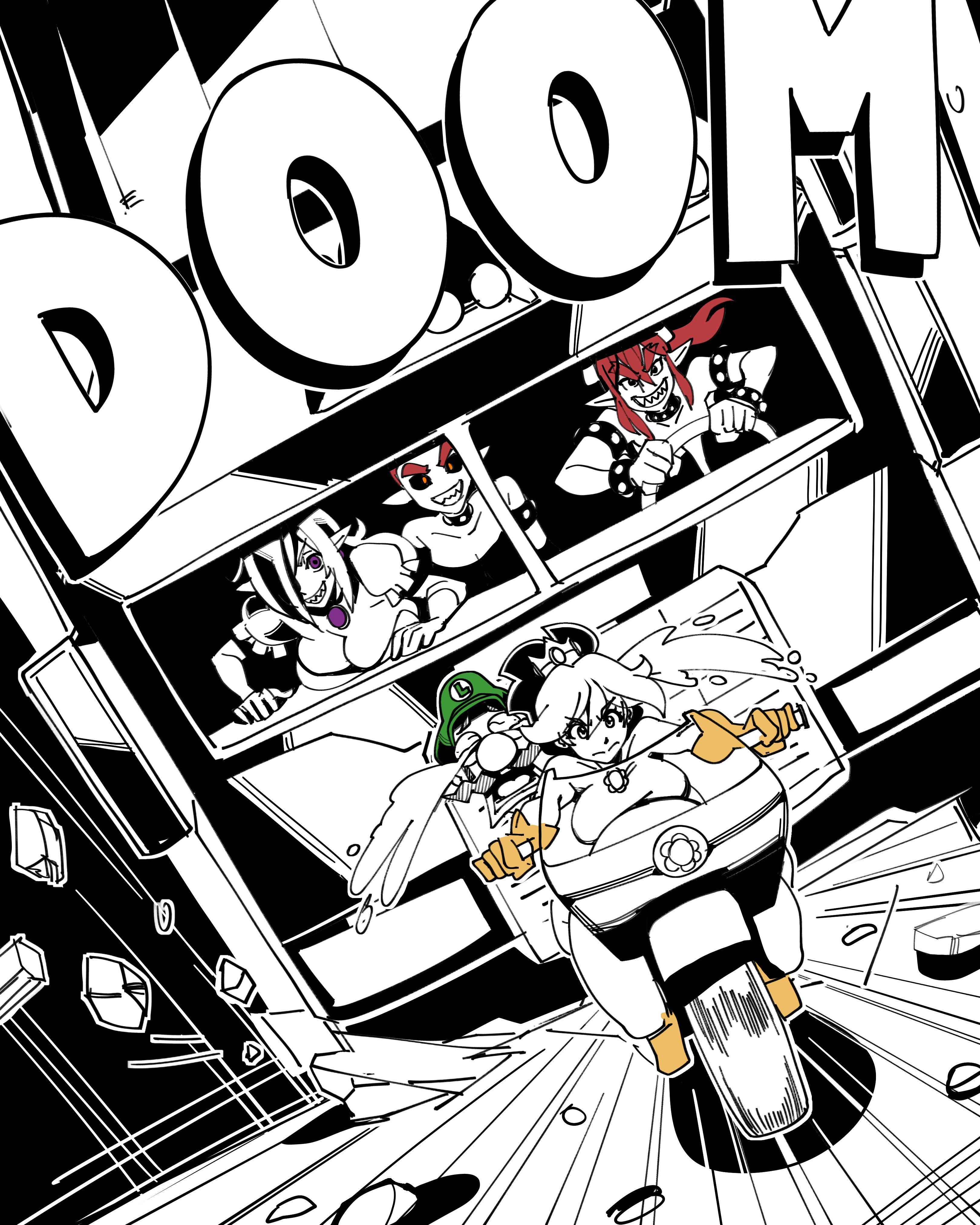 Super Mario Inktober (Mario Series) [Nisego] - Chapter 2 — Page 110