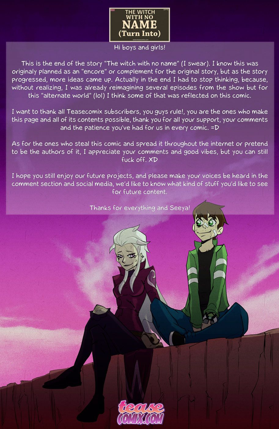 The Witch With No Name (Ben 10) [Tease Comix] - Chapter 2 — Page 106