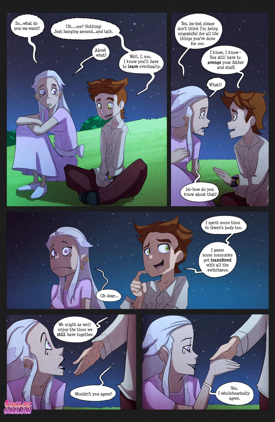 The Witch With No Name (Ben 10) [Tease Comix] - Chapter 2 — Page 98