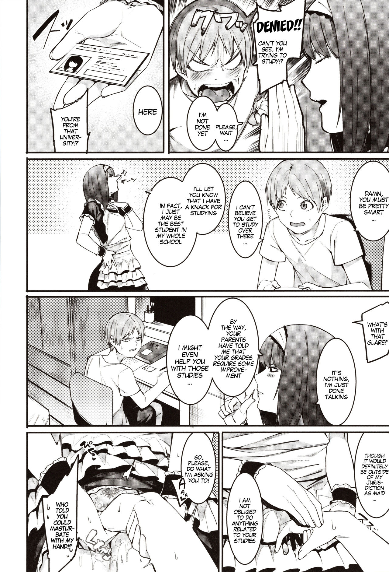 Punishment For Mizuha! [Menea The Dog] - Chapter — Page 123