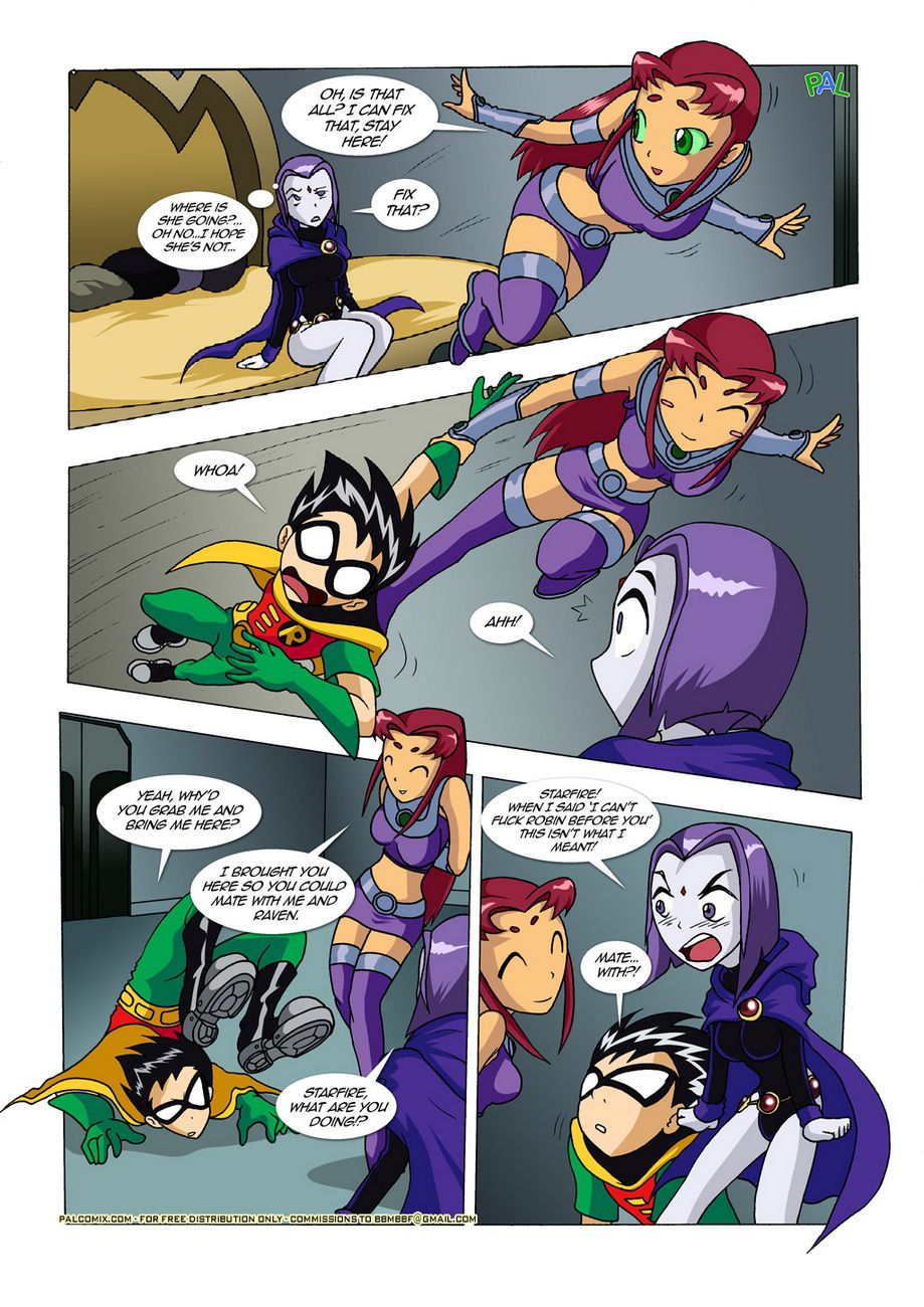 Culture Shock (Teen Titans) [Palcomix] - Chapter 1 — Page 6