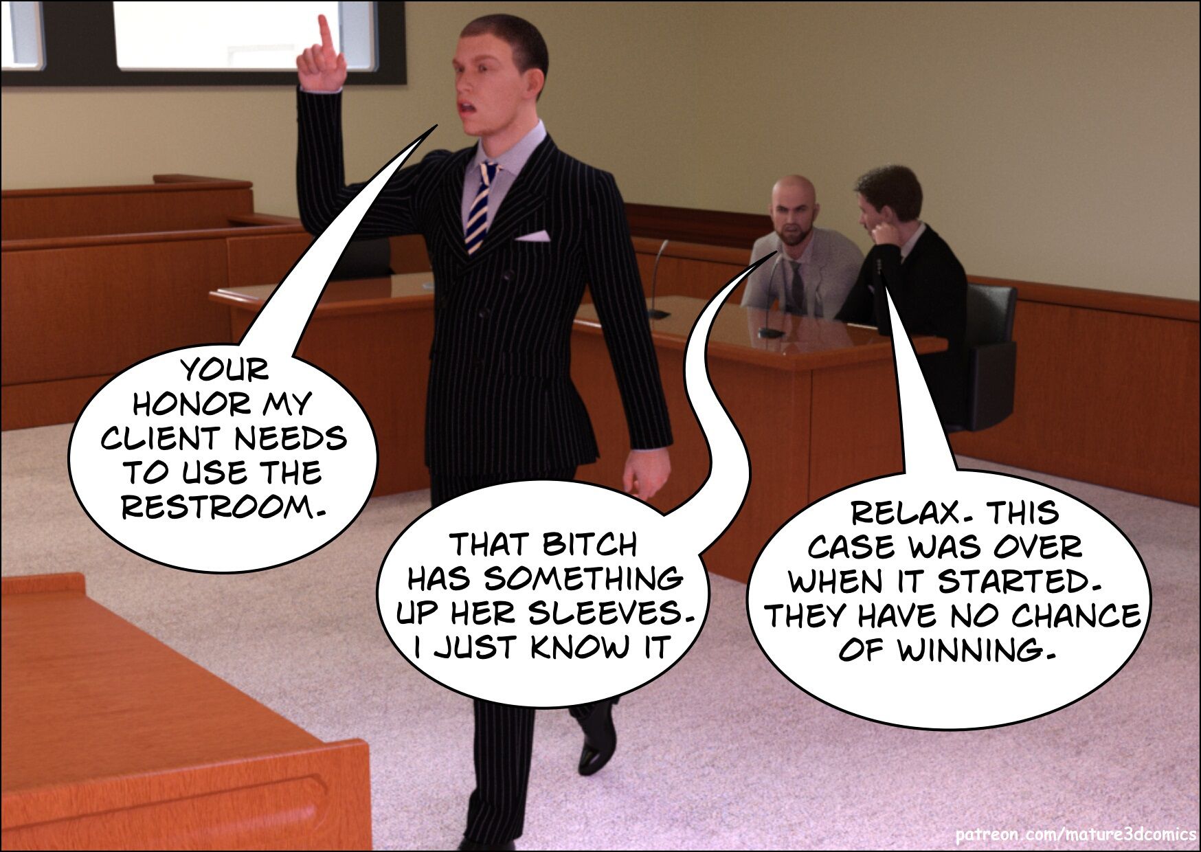 Caught In The Act [Mature3DComics] - Chapter 4 — Page 13