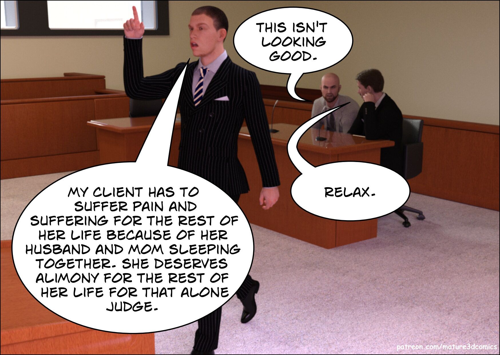 Caught In The Act [Mature3DComics] - Chapter 4 — Page 24