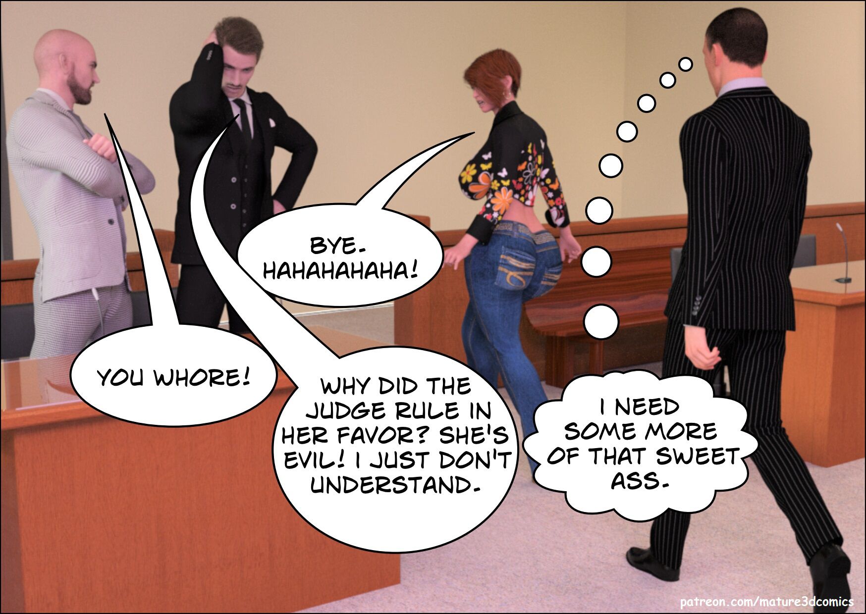 Caught In The Act [Mature3DComics] - Chapter 4 — Page 26