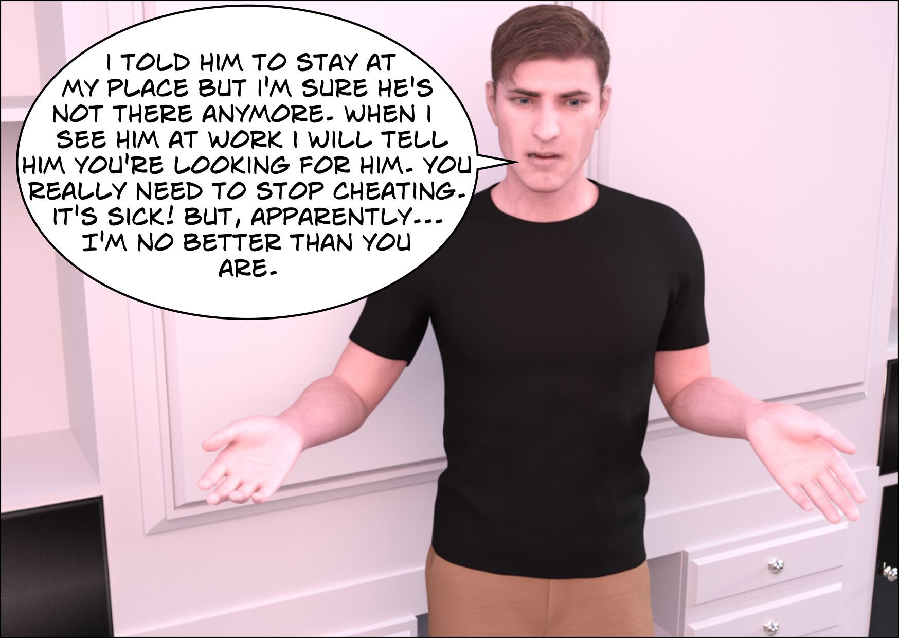 Caught In The Act [Mature3DComics] - Chapter 3 — Page 4