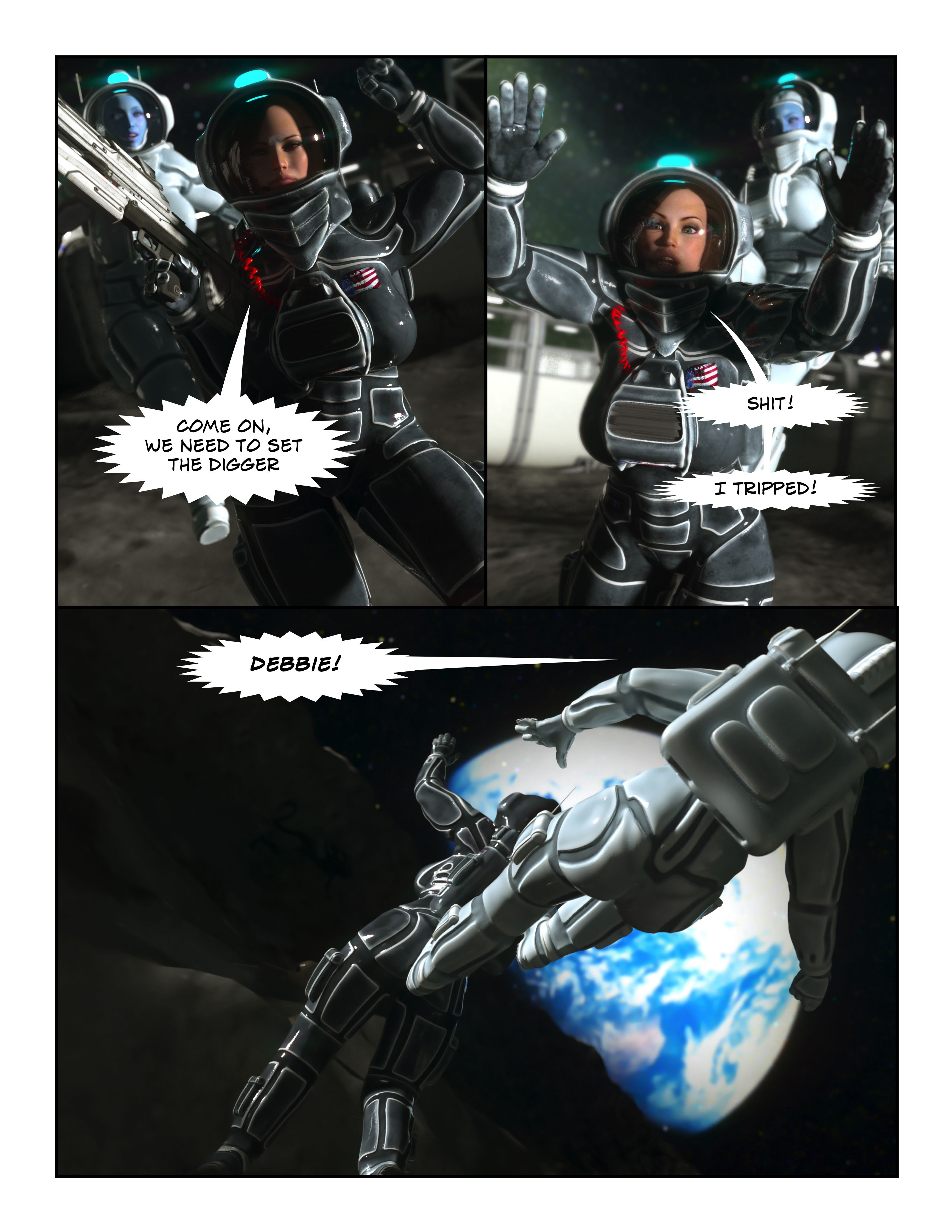Lunar Harvest (Mass Effect) [3DXArt] - Chapter 1 — Page 4