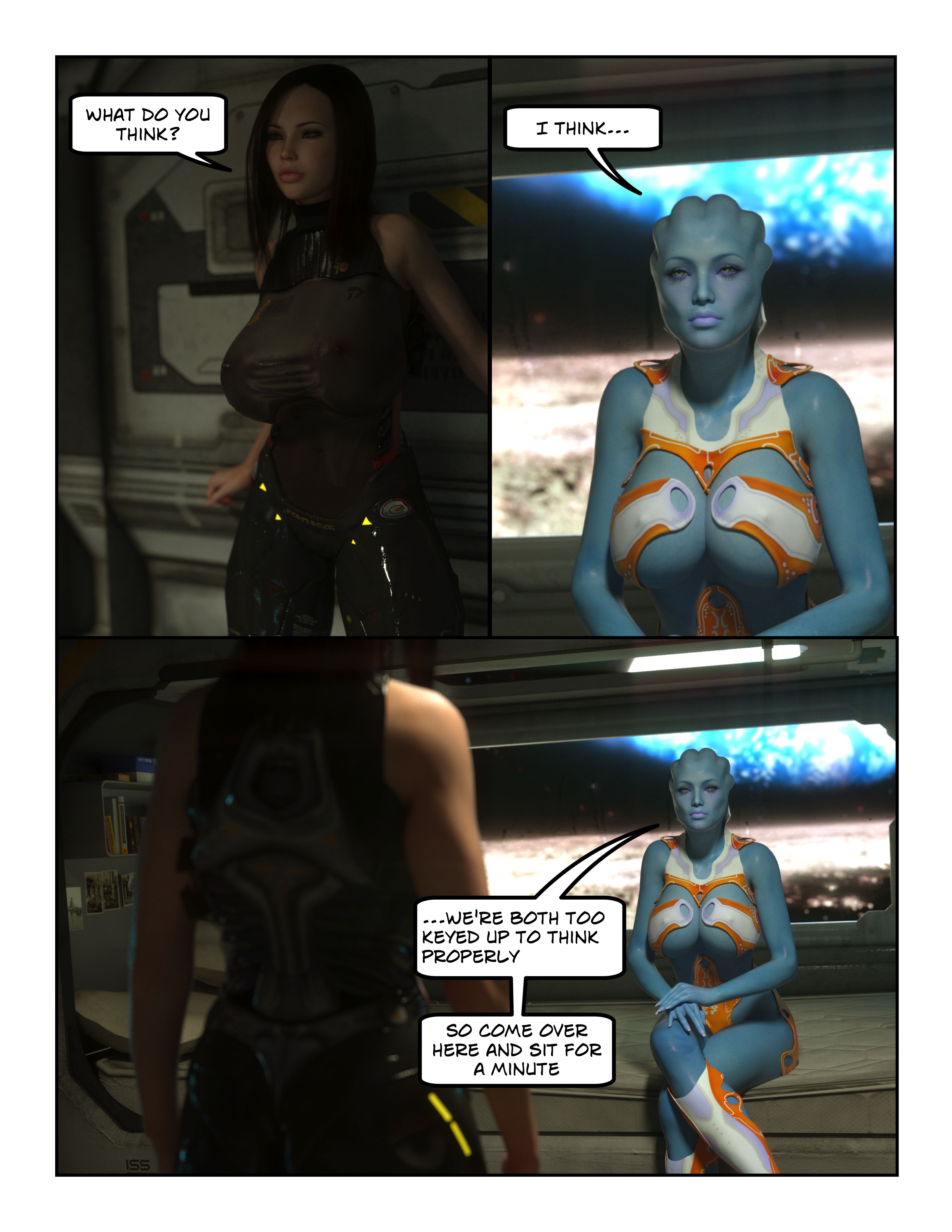 Lunar Harvest (Mass Effect) [3DXArt] - Chapter 1 — Page 7
