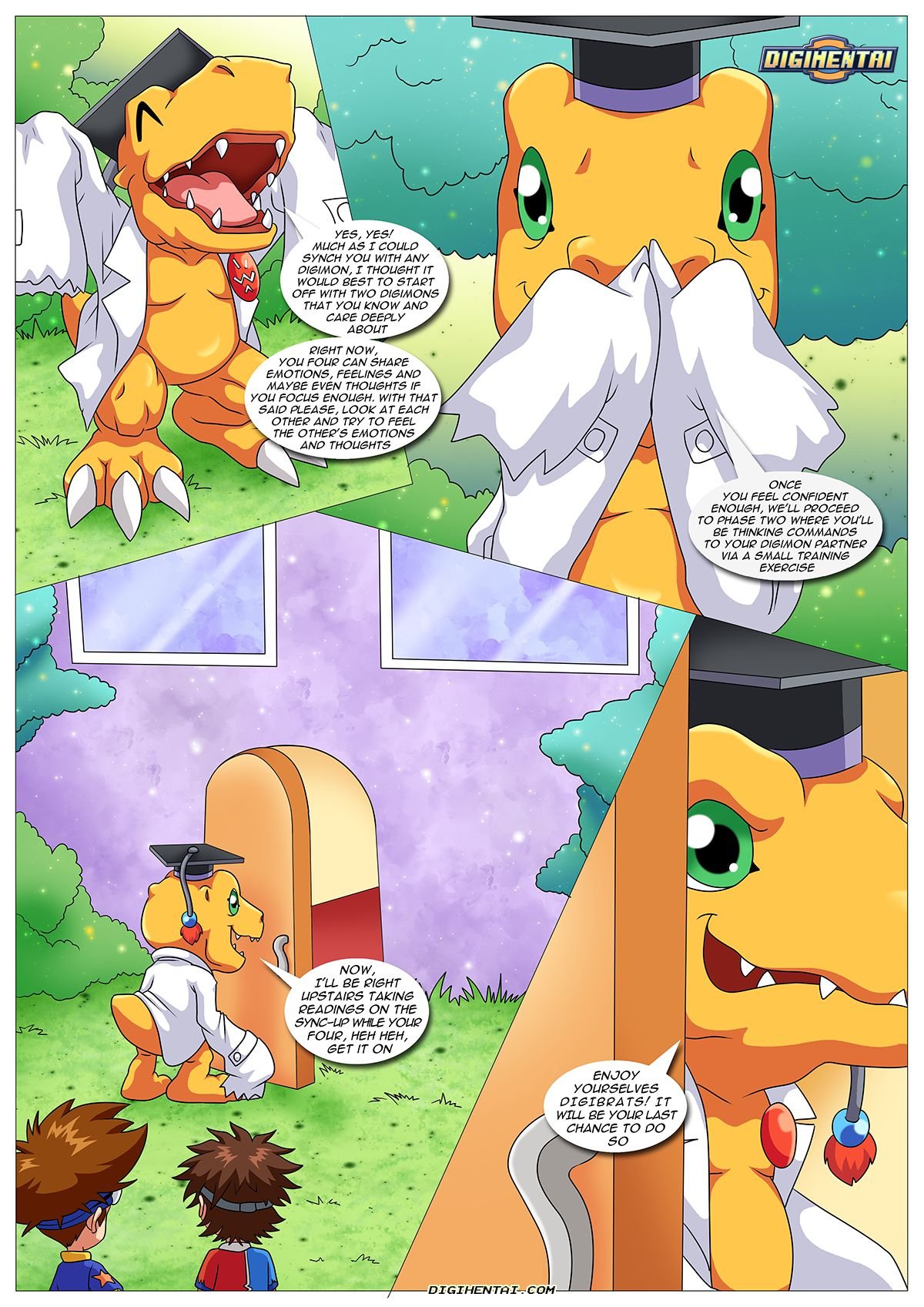 Digtal Lovero (Digimon) [Palcomix] - Chapter 1 — Page 4