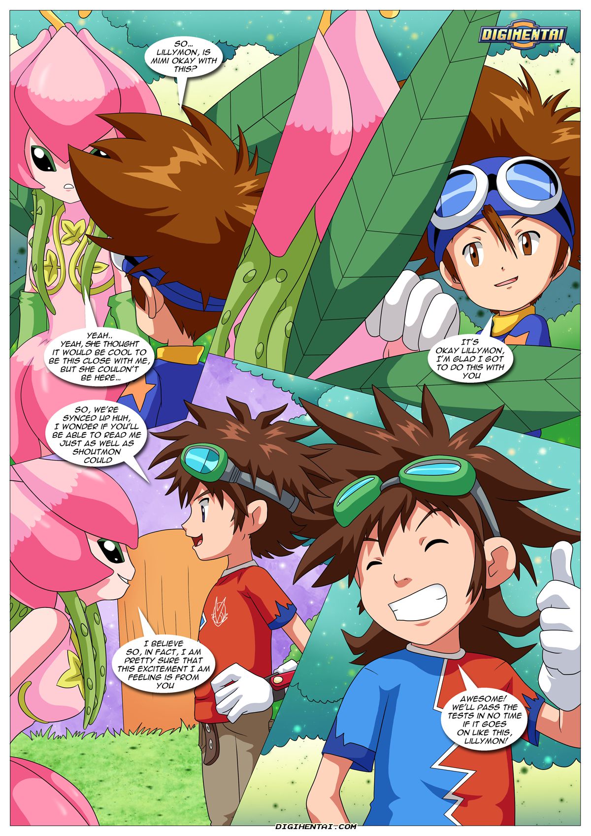 Digtal Lovero (Digimon) [Palcomix] - Chapter 1 — Page 5