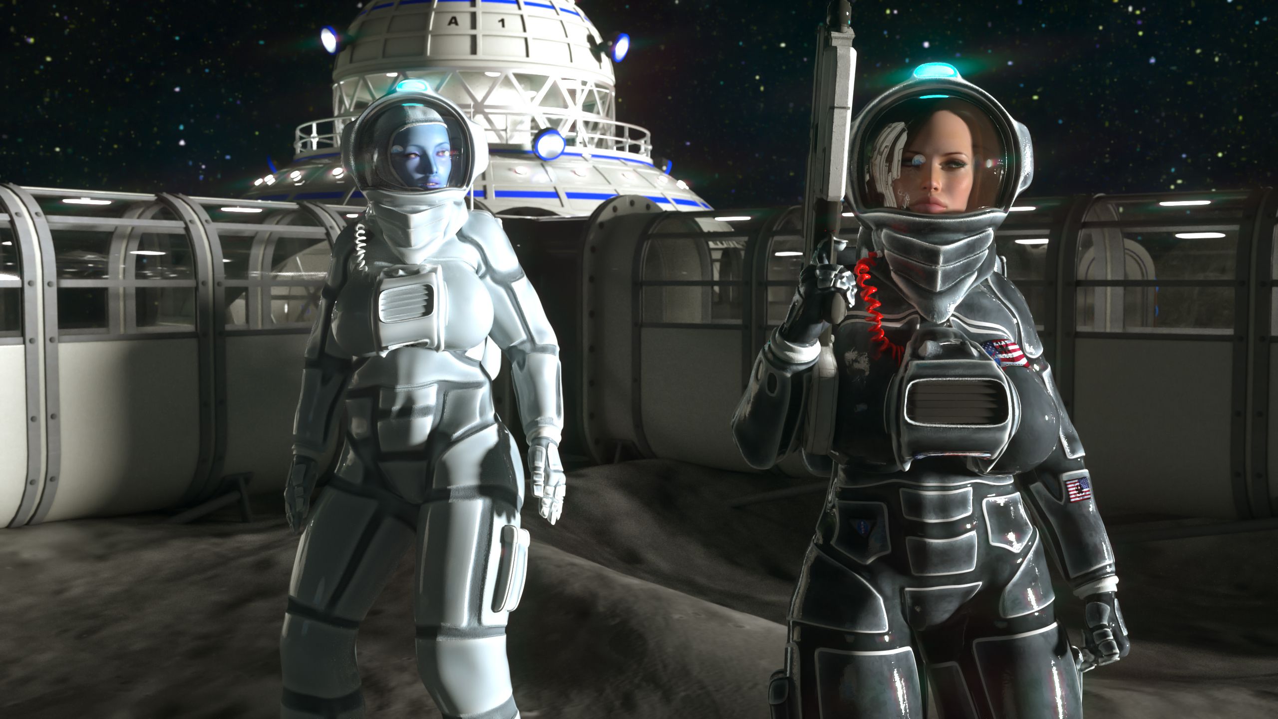 Aeon X – Lunar Harvest (Mass Effect) [3DXArt] - Chapter 1 — Page 10