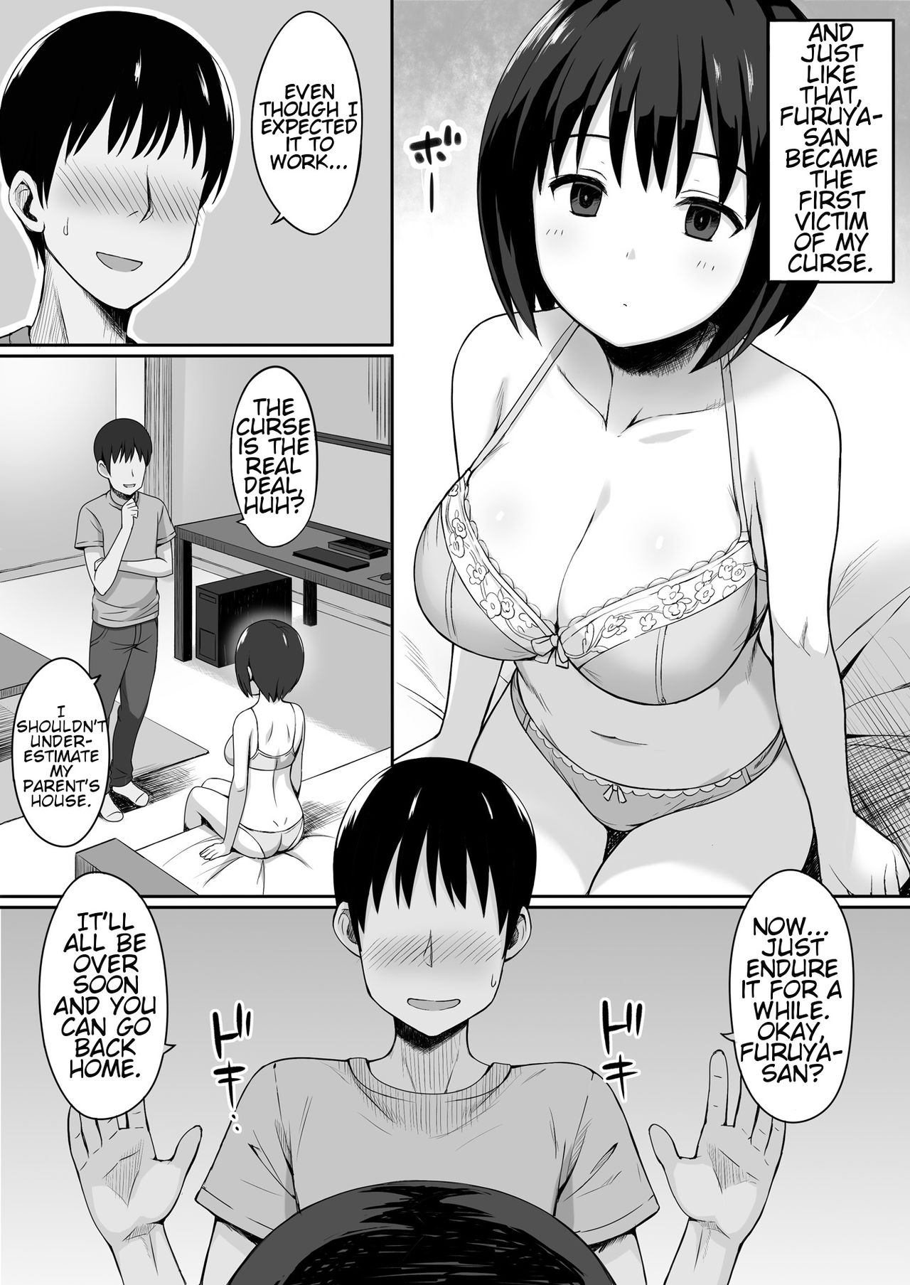 The Story Of Turning Your Classmate Into An Onahole Through A Curse Of Obedience [Hiyori Hamster] - Chapter 1 — Page 6