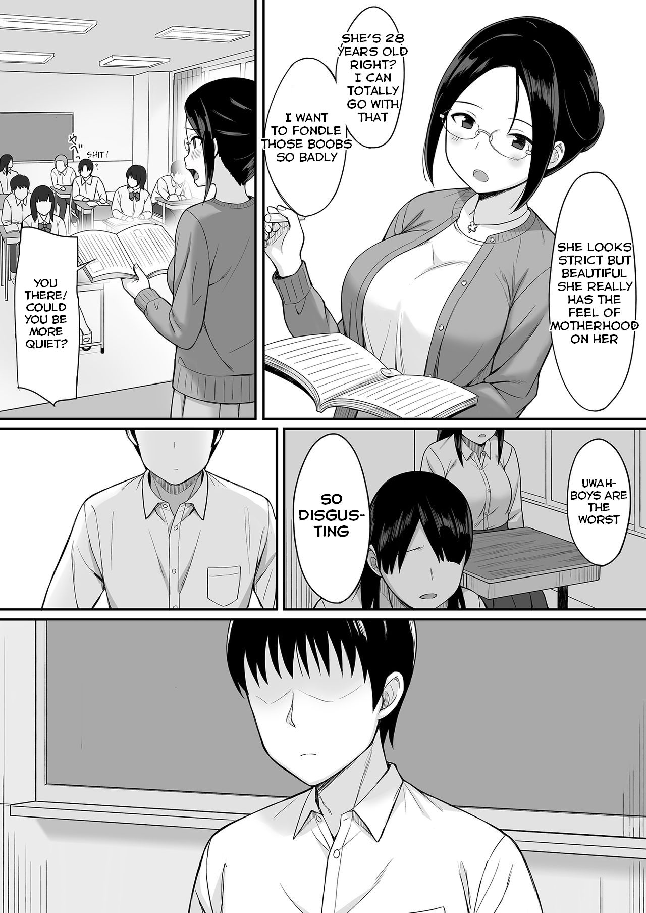 The Story Of Turning Your Classmate Into An Onahole Through A Curse Of Obedience [Hiyori Hamster] - Chapter 3 — Page 4