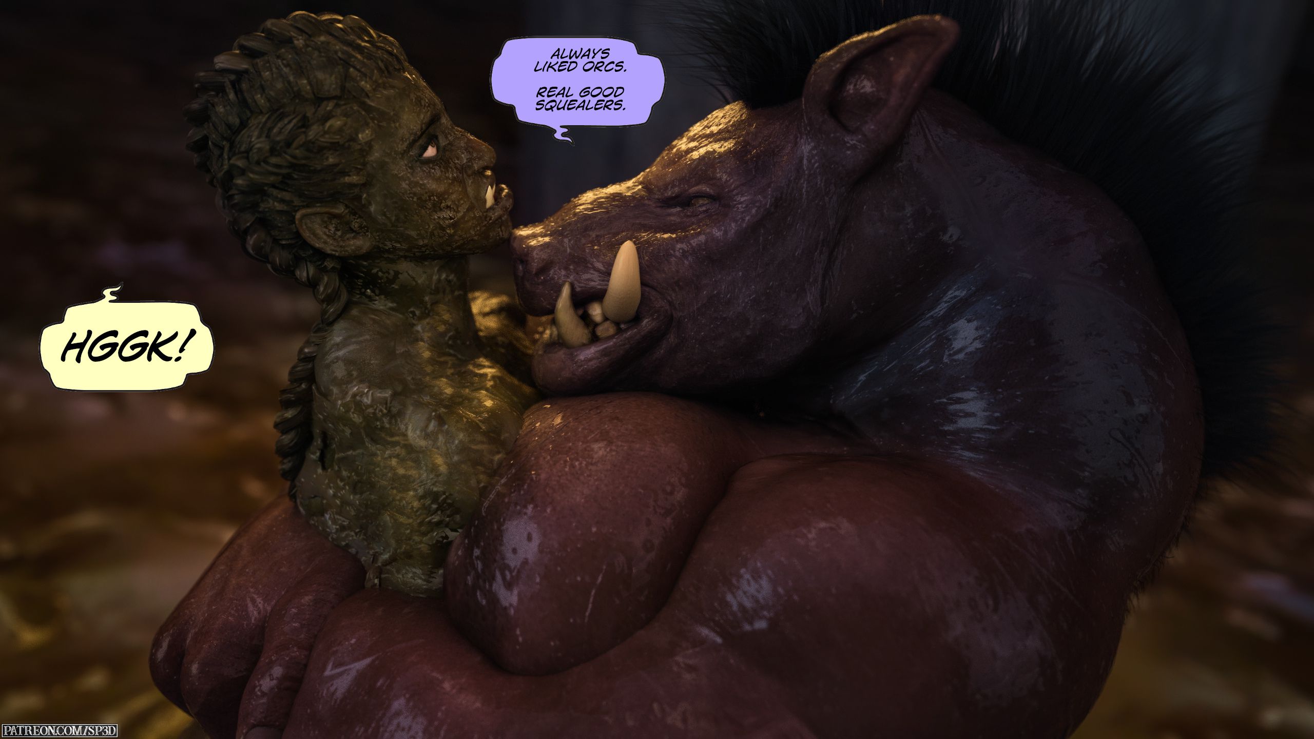 Sarak Vs Sinna [SquarePeg3D] - Chapter 1.2 — Page 69