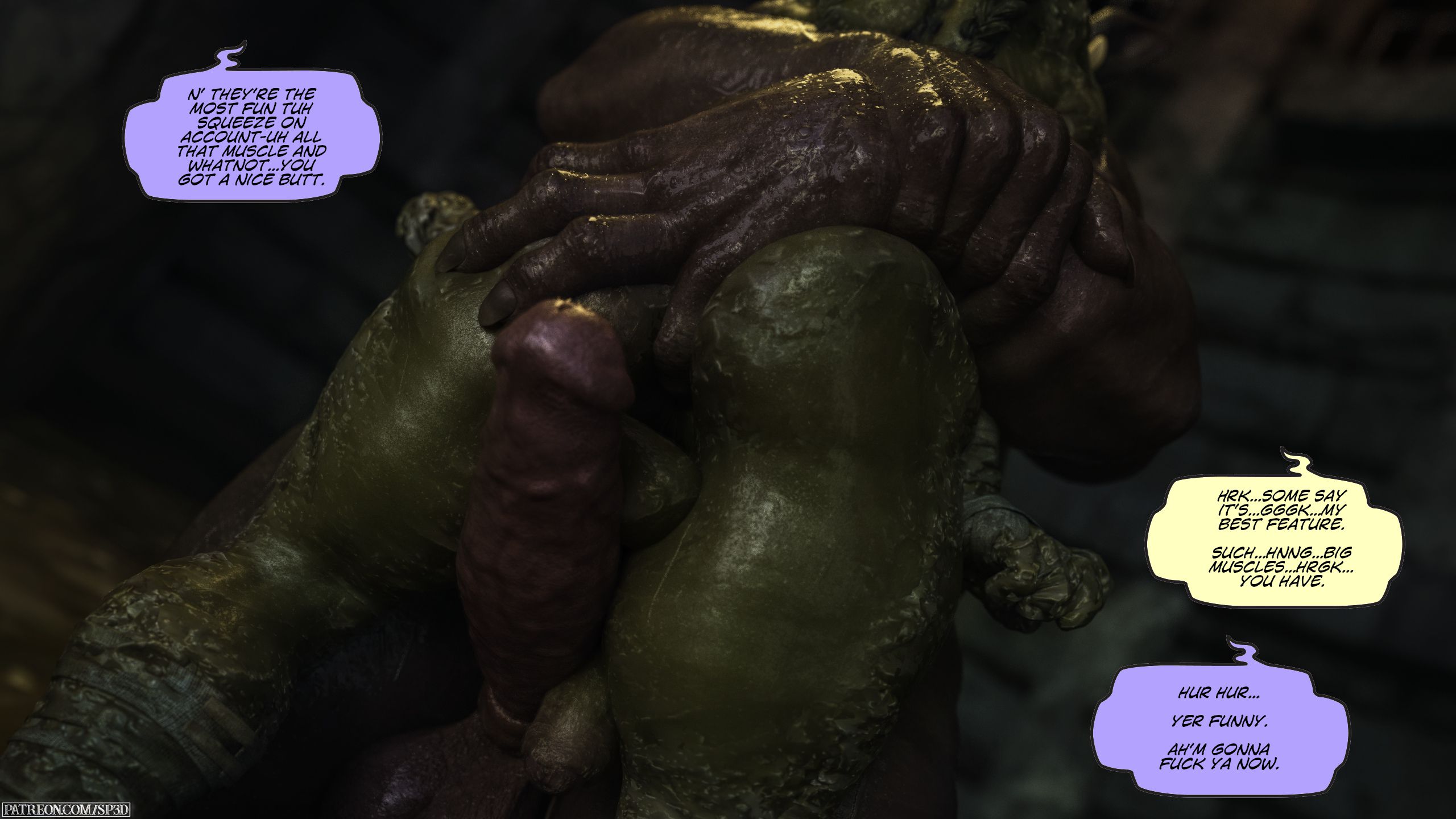 Sarak Vs Sinna [SquarePeg3D] - Chapter 1.2 — Page 70