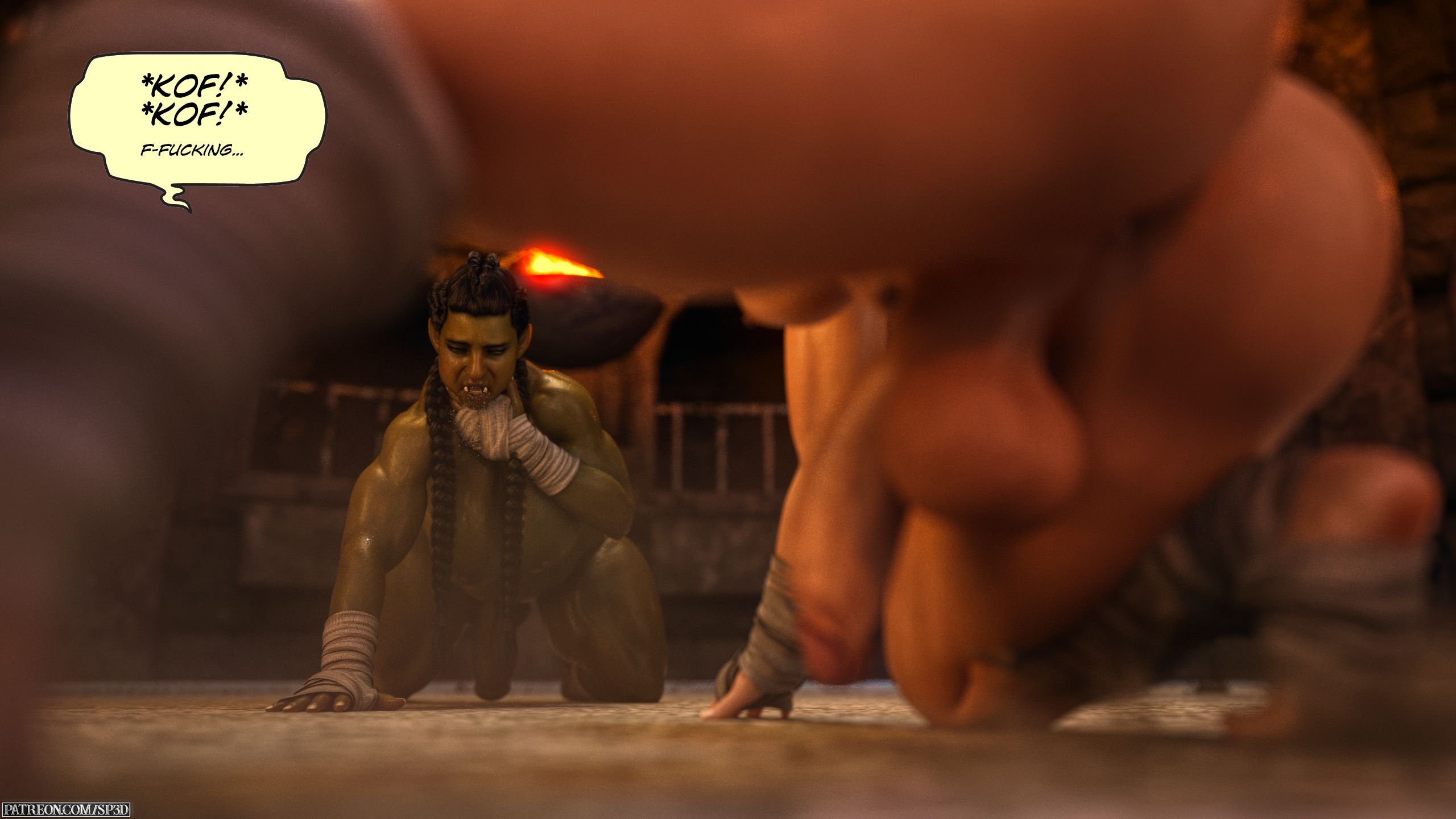 Sarak Vs Sinna [SquarePeg3D] - Chapter 1.1 — Page 14