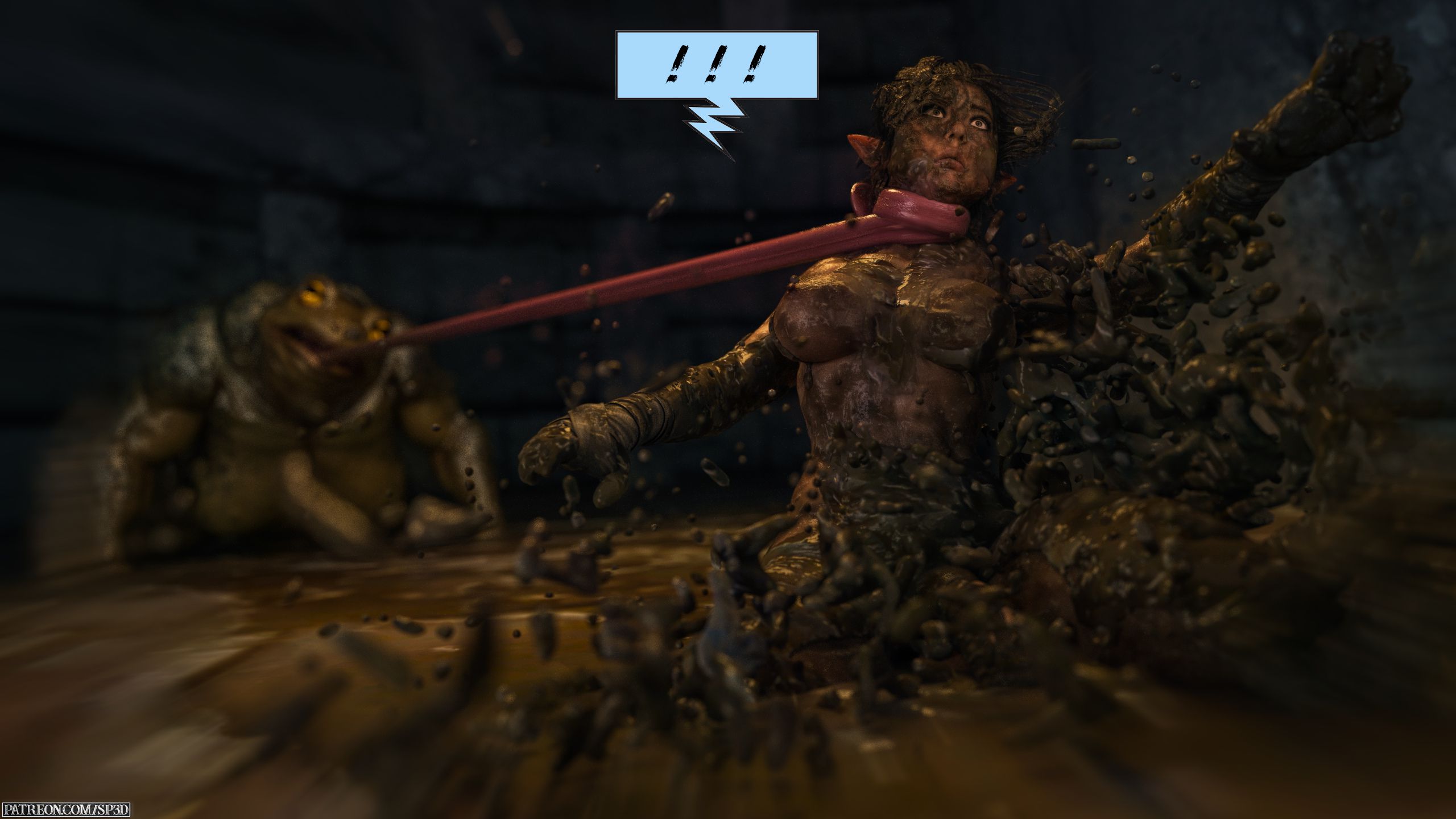 Sarak Vs Sinna [SquarePeg3D] - Chapter 1.1 — Page 68