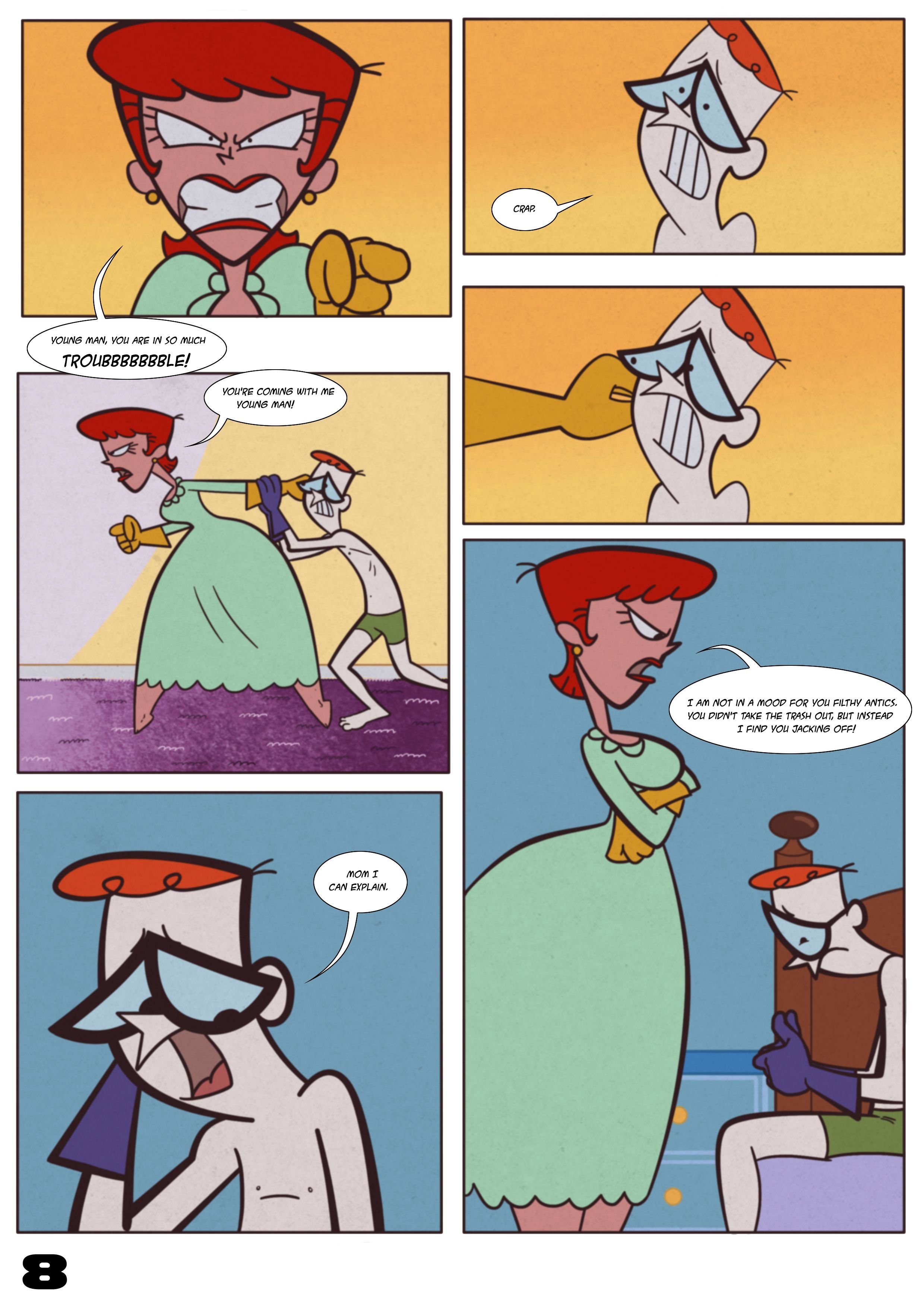 Milking Mom (Dexter’s Laboratory) [Grigori] - Chapter 1 — Page 10