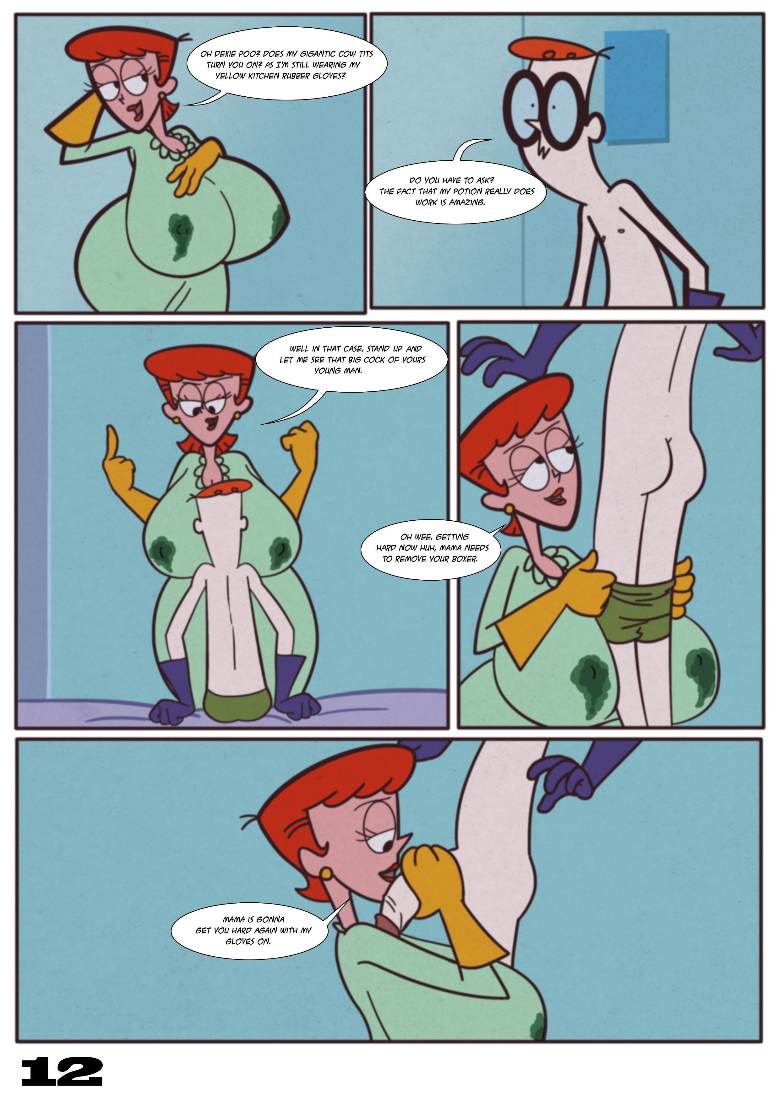 Milking Mom (Dexter’s Laboratory) [Grigori] - Chapter 1 — Page 14