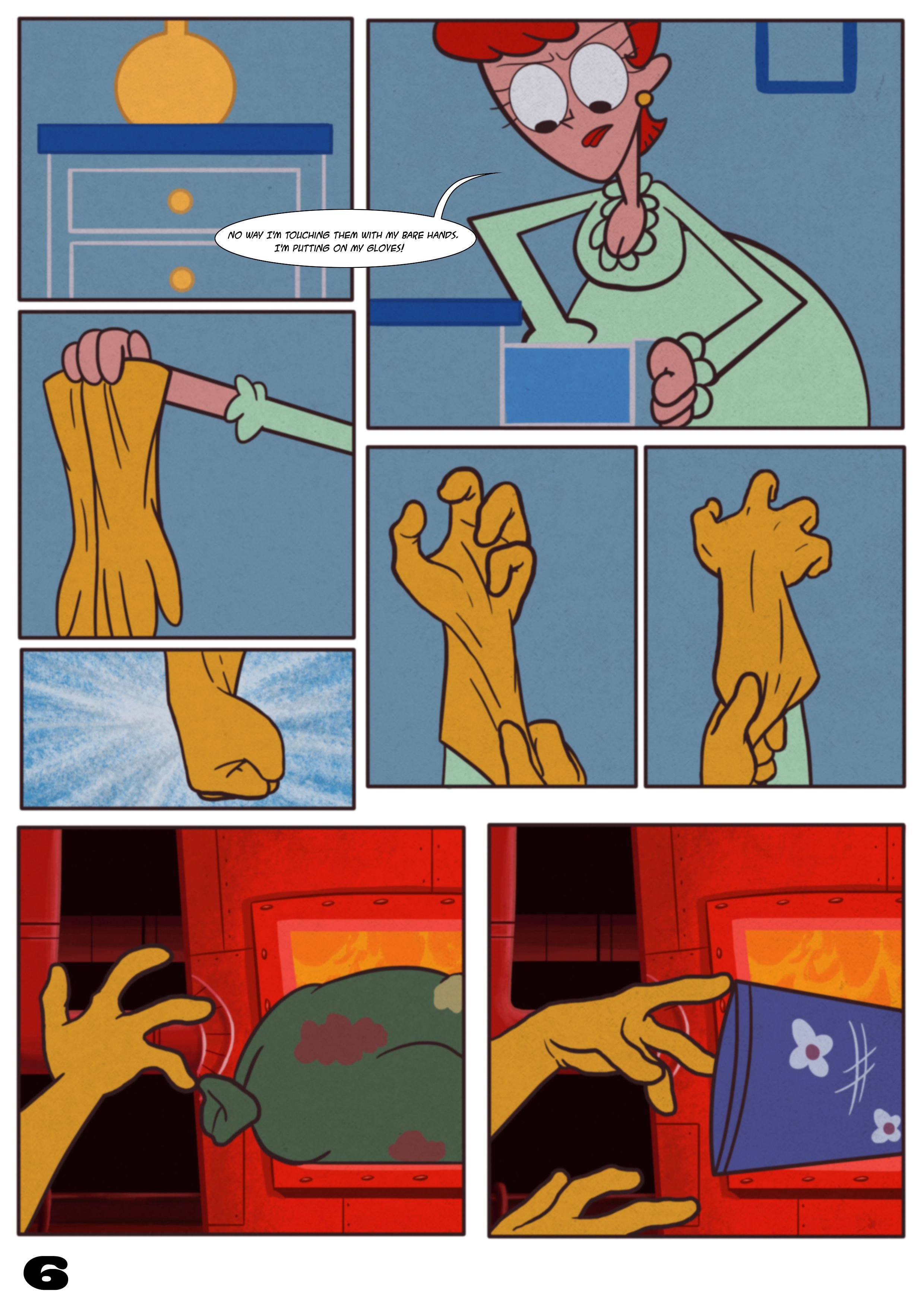 Milking Mom (Dexter’s Laboratory) [Grigori] - Chapter 1 — Page 8