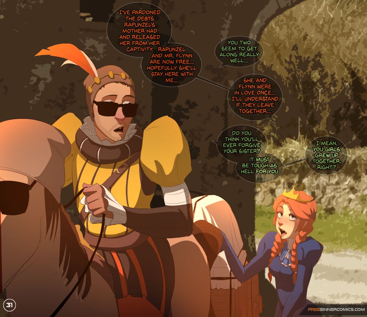 Elsa’s Dungeon (Frozen) [SillyGirl] - Chapter 3 — Page 32