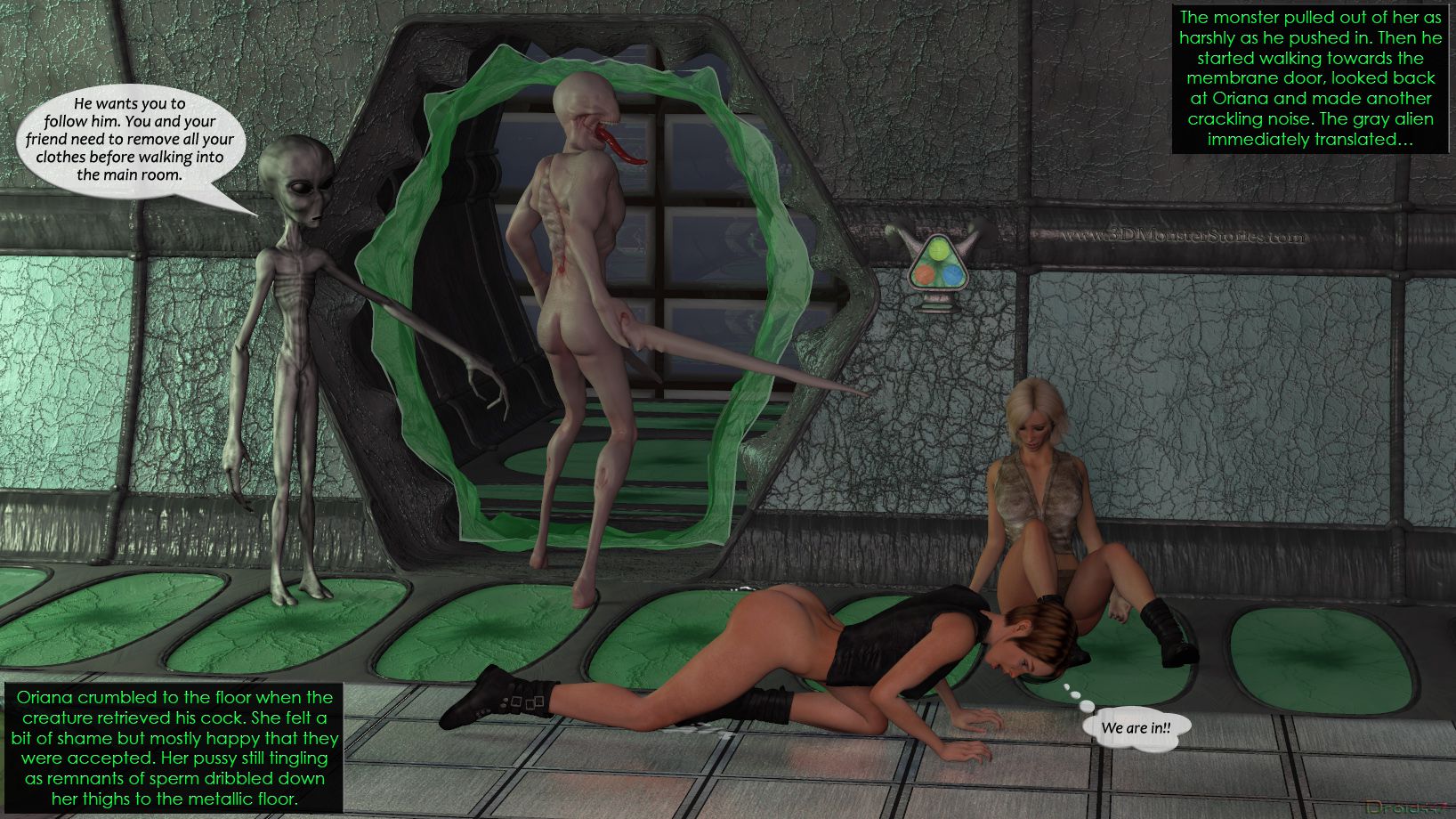 Desperate Measures [3DMonsterStories , Droid447] - Chapter 1 — Page 16