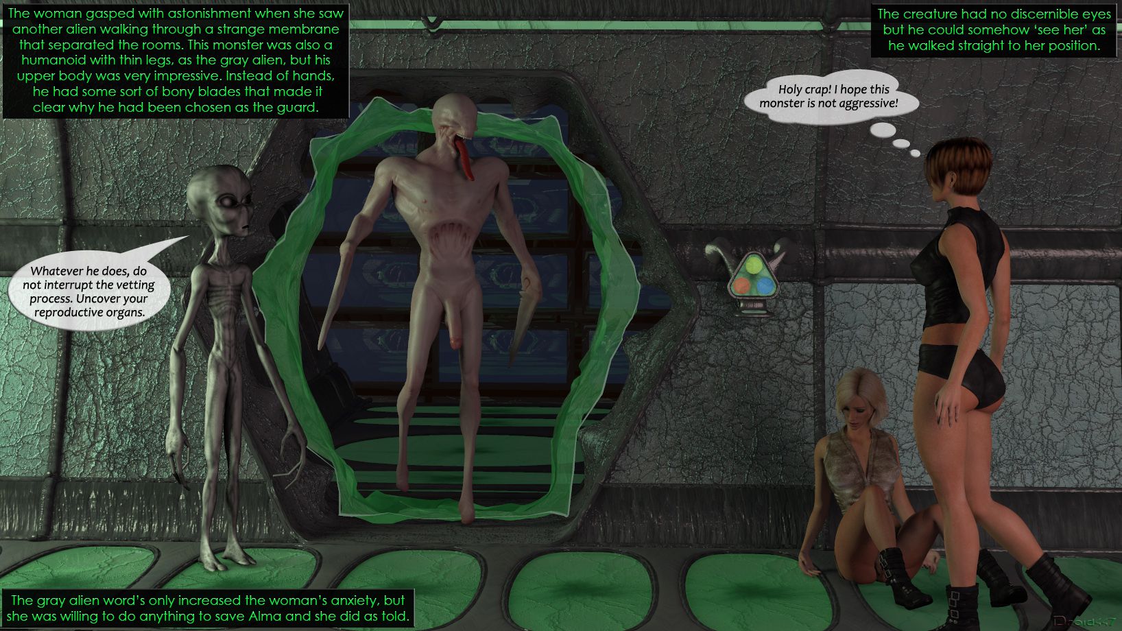 Desperate Measures [3DMonsterStories , Droid447] - Chapter 1 — Page 4