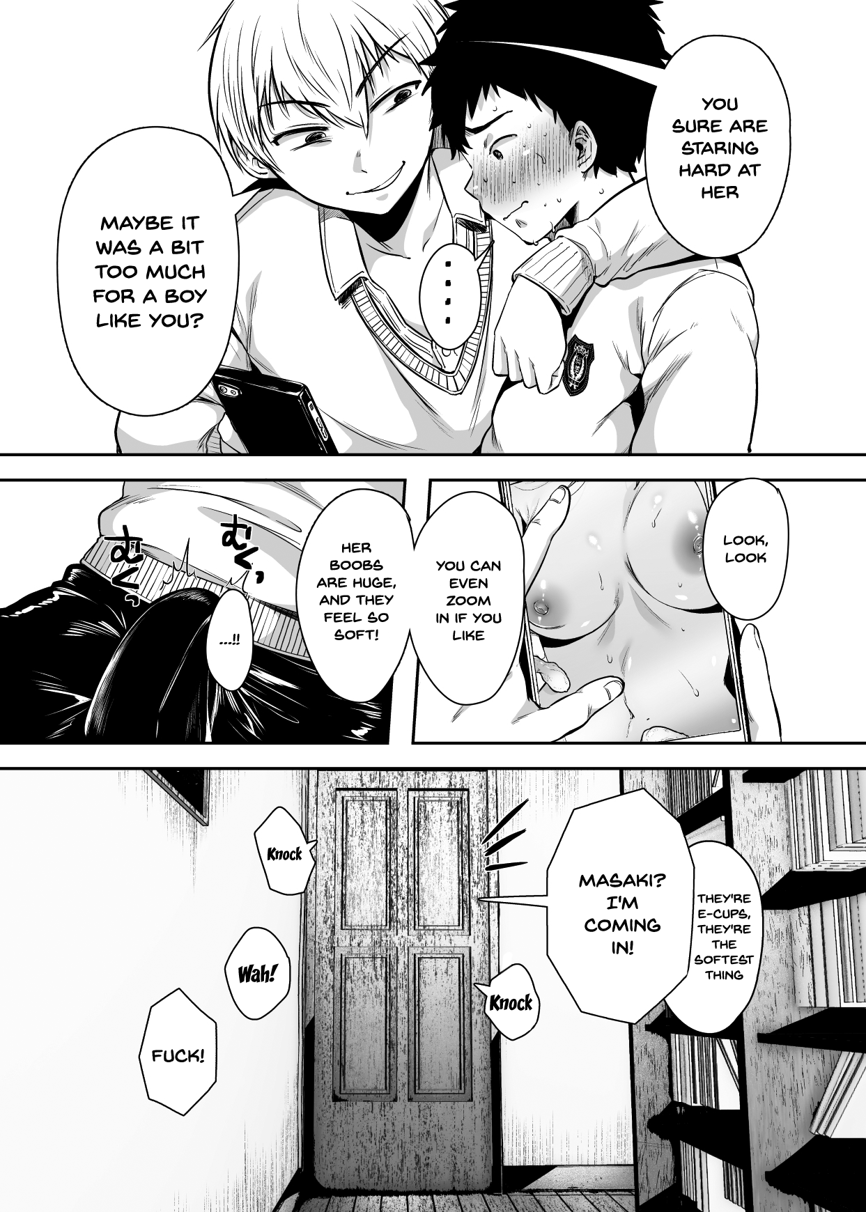 My Friend’s Mom Became My Fuck Buddy [Karaage-chan] - Chapter 1 — Page 4