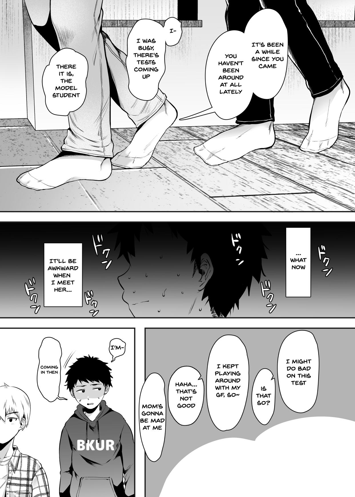 My Friend’s Mom Became My Fuck Buddy [Karaage-chan] - Chapter 1 — Page 56