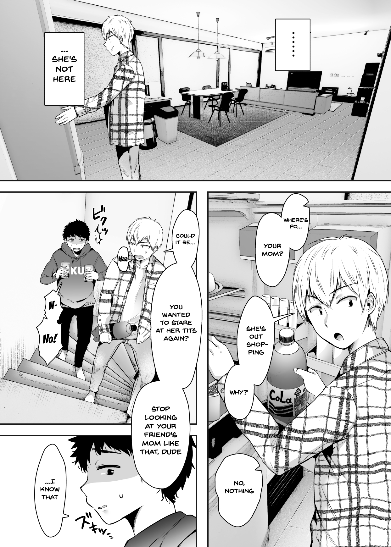 My Friend’s Mom Became My Fuck Buddy [Karaage-chan] - Chapter 1 — Page 57