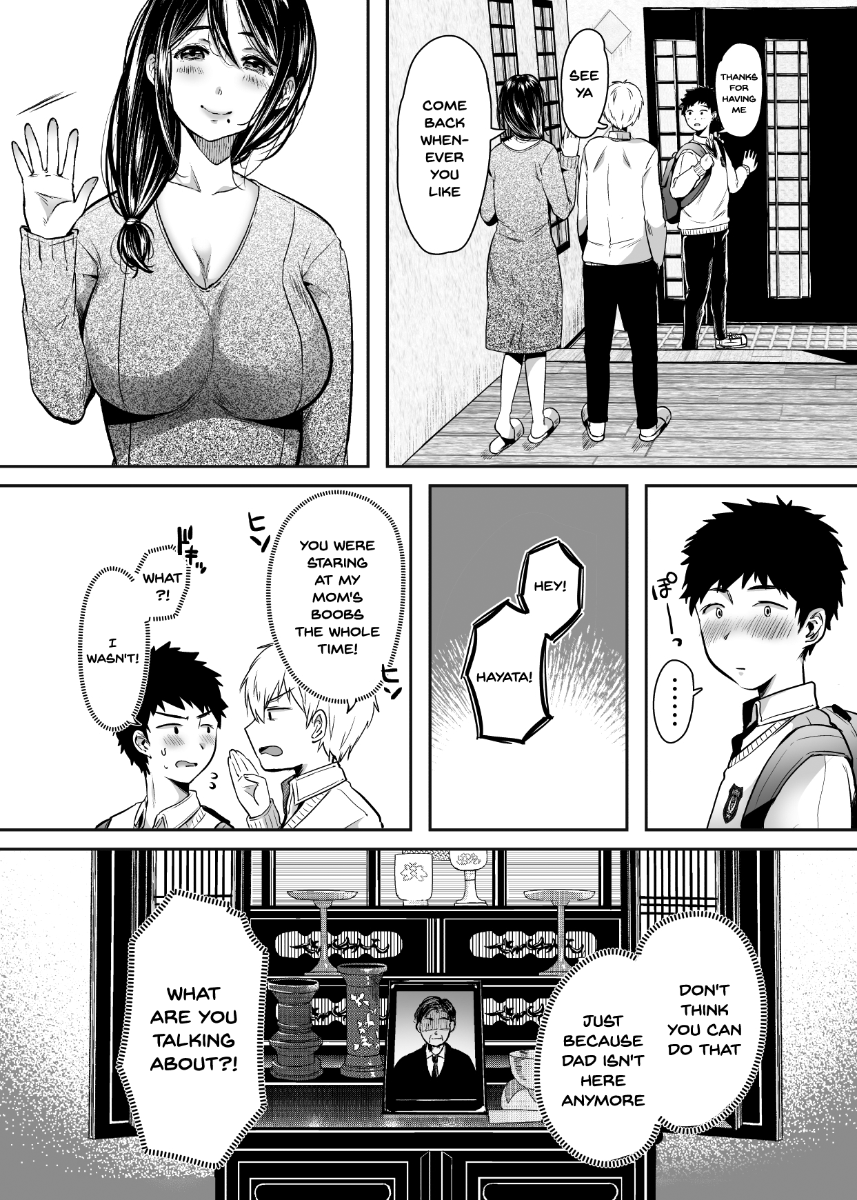 My Friend’s Mom Became My Fuck Buddy [Karaage-chan] - Chapter 1 — Page 8