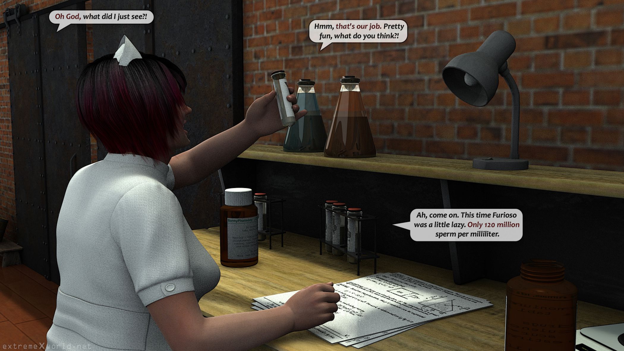 Sperm Bank [ExtremeXWorld] - Chapter 1 — Page 34