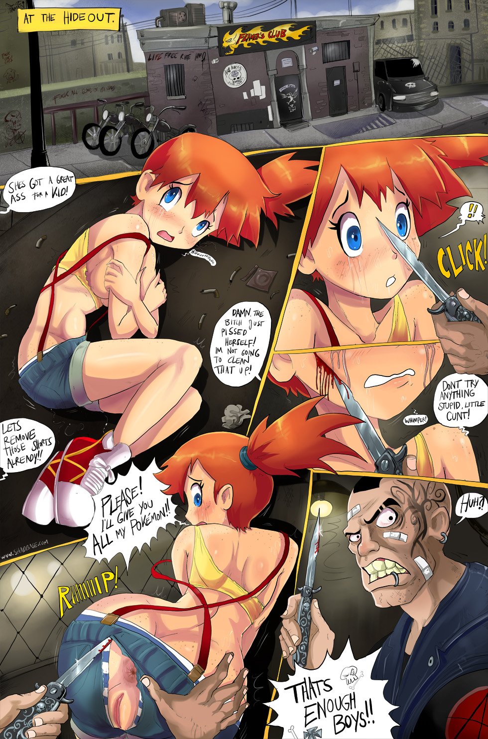 Misty Gets Wet (Pokemon) [ShadBase] - Chapter 1 — Page 5