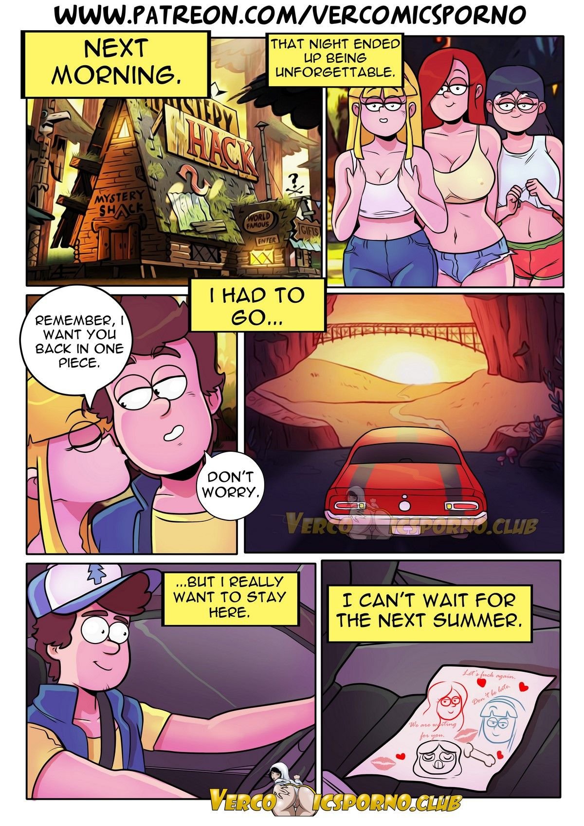 The Next Summer (Gravity Falls) [Gansoman] - Chapter 1 — Page 23