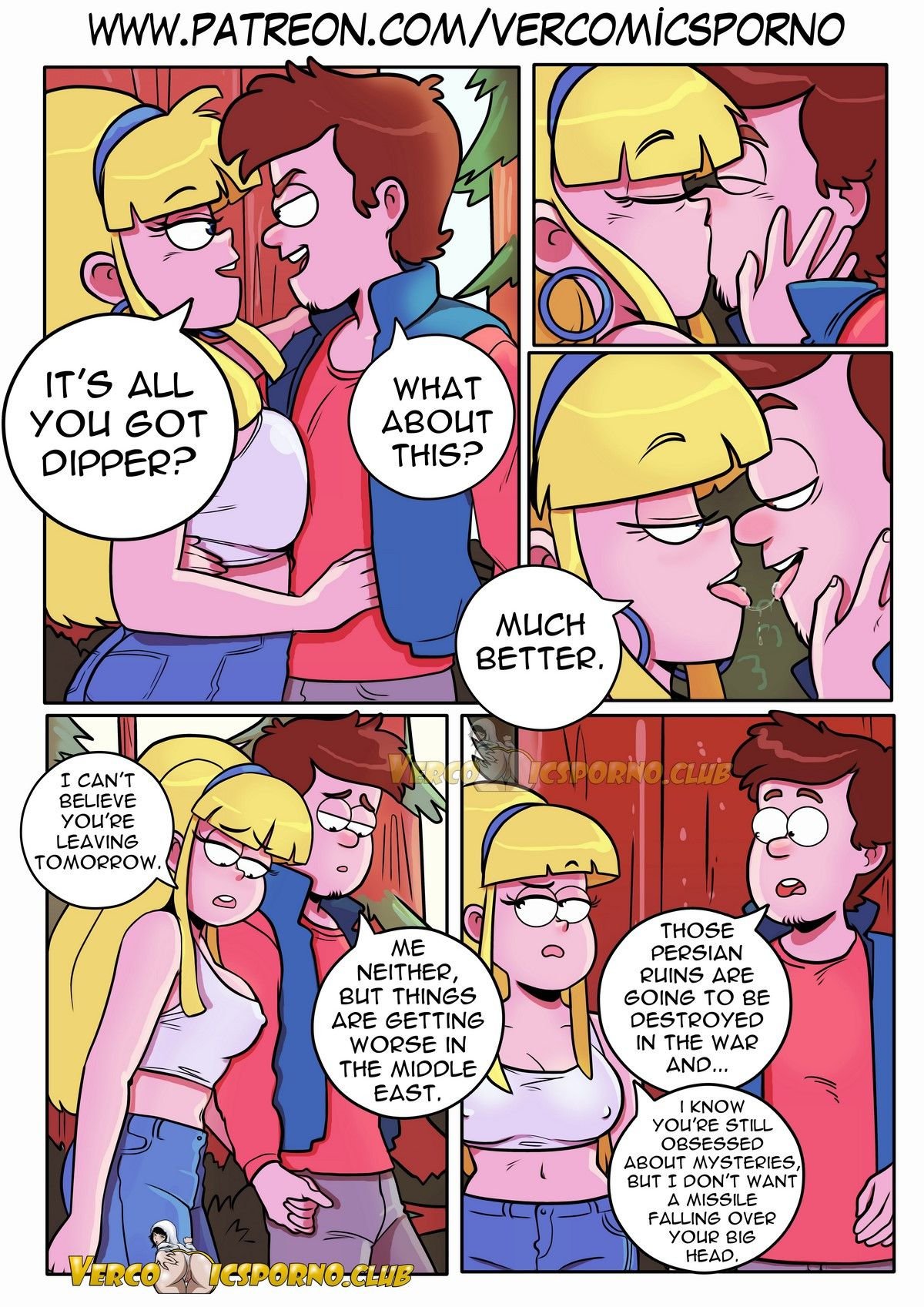 The Next Summer (Gravity Falls) [Gansoman] - Chapter 1 — Page 4