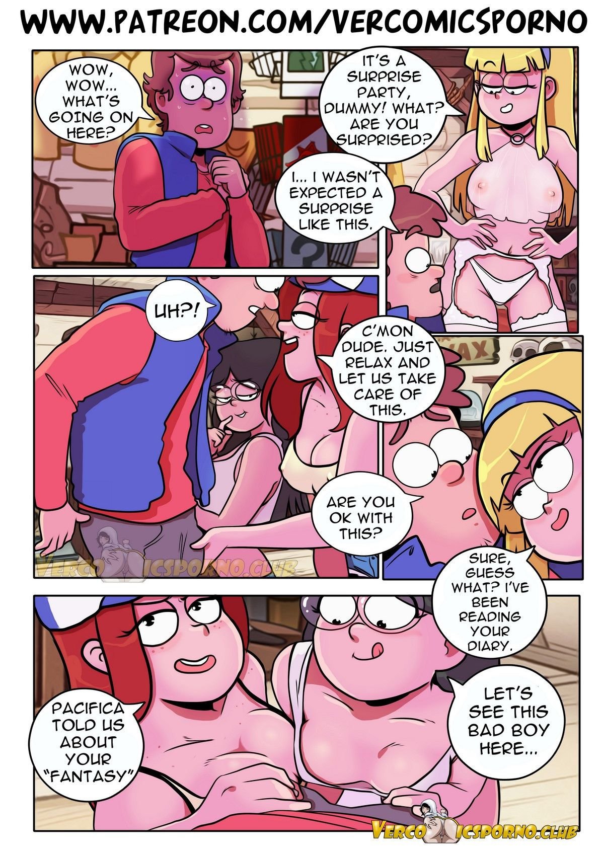 The Next Summer (Gravity Falls) [Gansoman] - Chapter 1 — Page 7