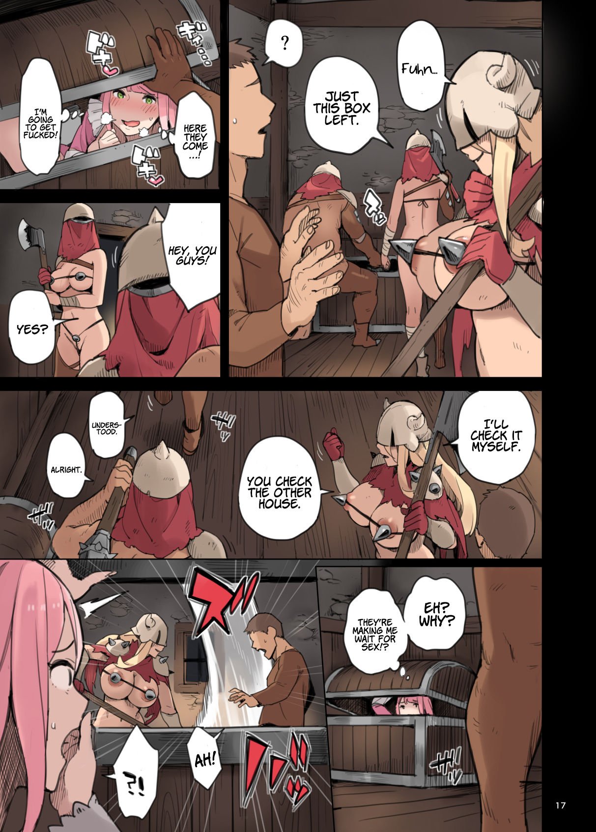 Raid from the Wild Sex Empire!! [Irotenya] - Chapter 1 — Page 17