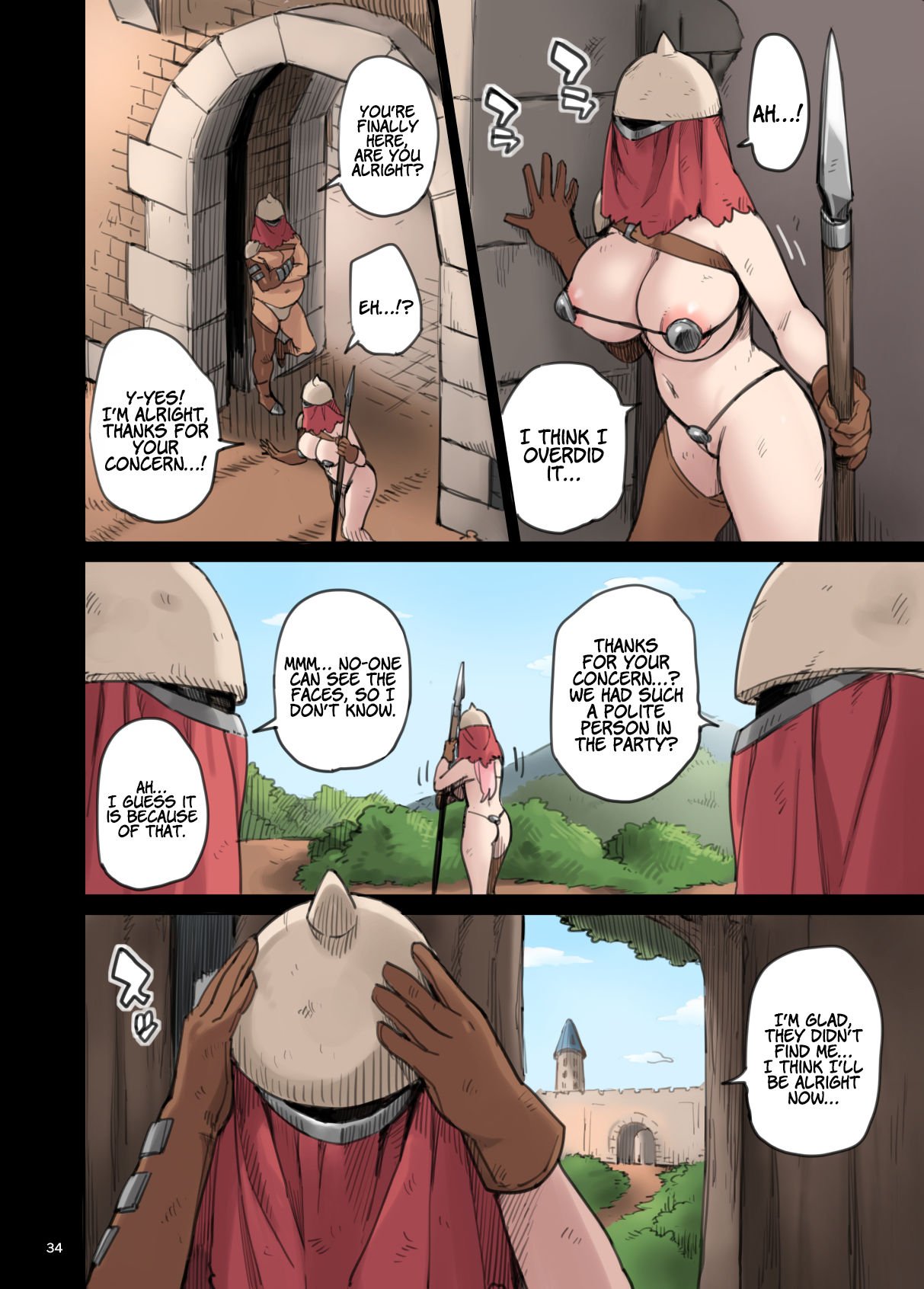 Raid from the Wild Sex Empire!! [Irotenya] - Chapter 1 — Page 34