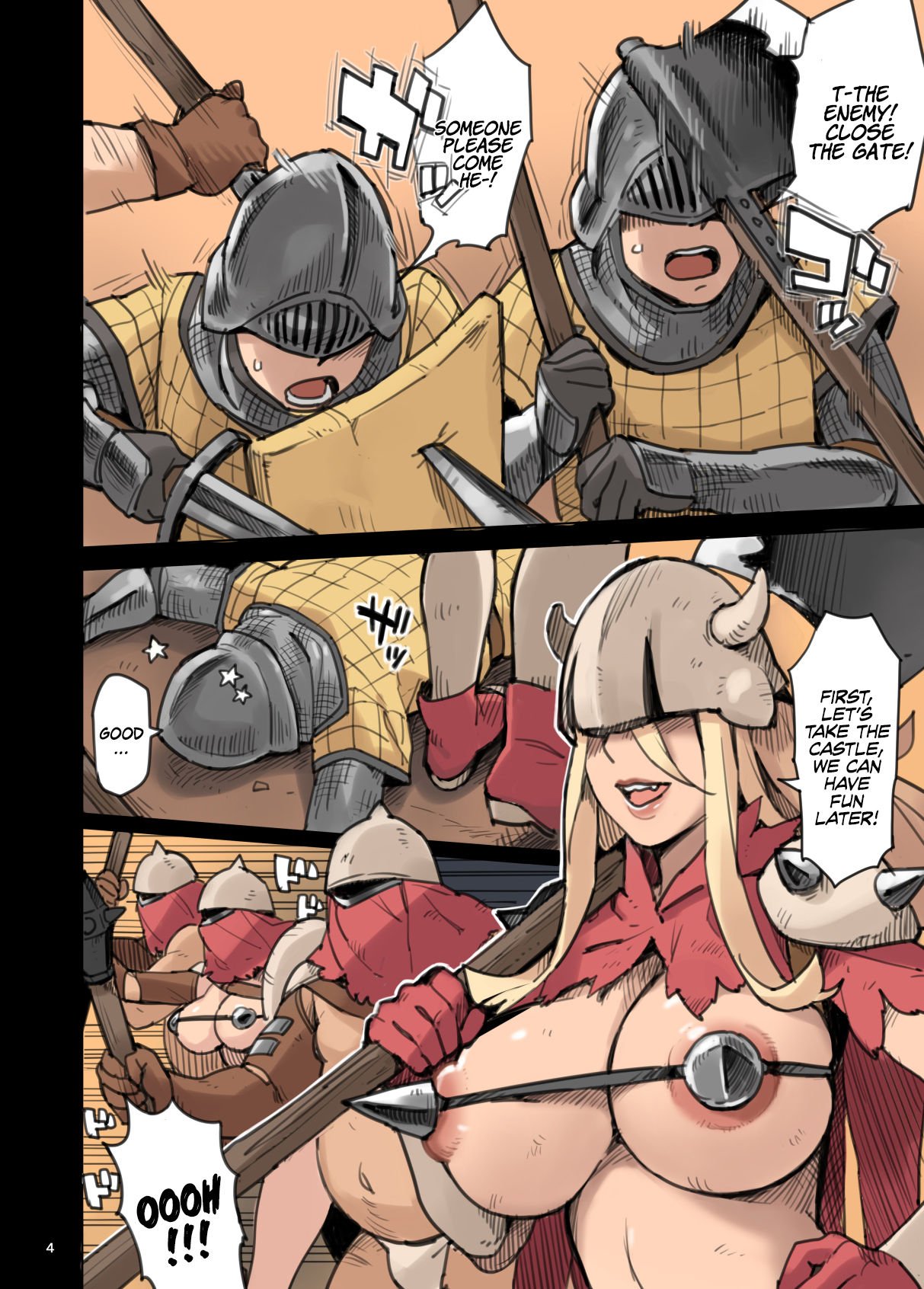 Raid from the Wild Sex Empire!! [Irotenya] - Chapter 1 — Page 4