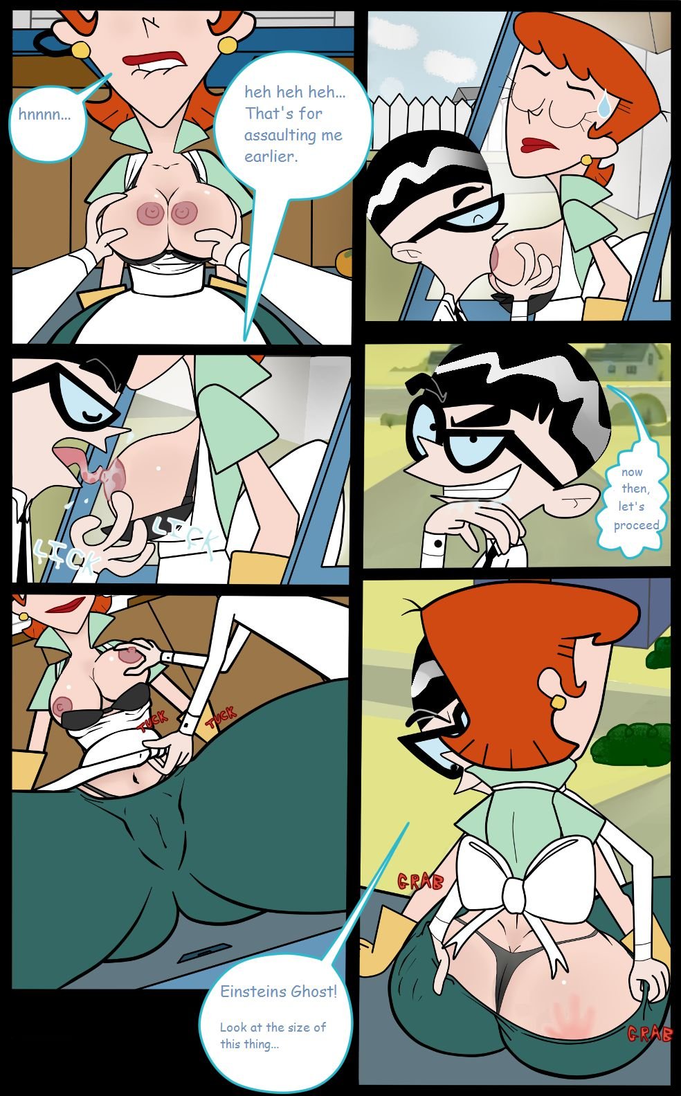 MomDark-er (Dexter’s Laboratory) [Whargleblargle] - Chapter 1 — Page 10
