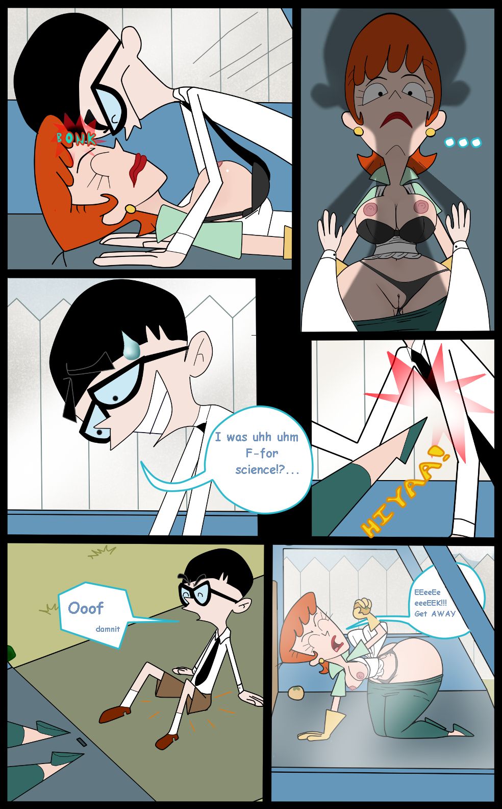 MomDark-er (Dexter’s Laboratory) [Whargleblargle] - Chapter 1 — Page 14