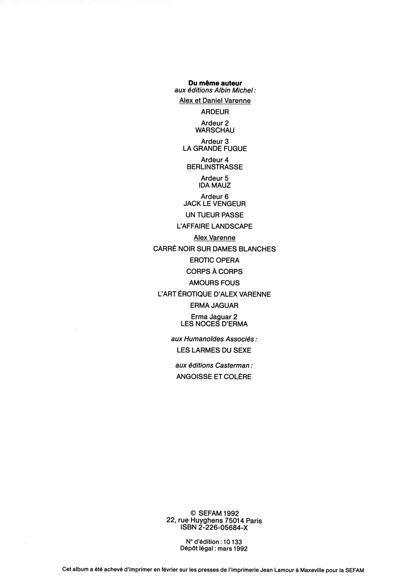 Erma Jaguar [Alex Varenne] - Chapter 3 — Page 4