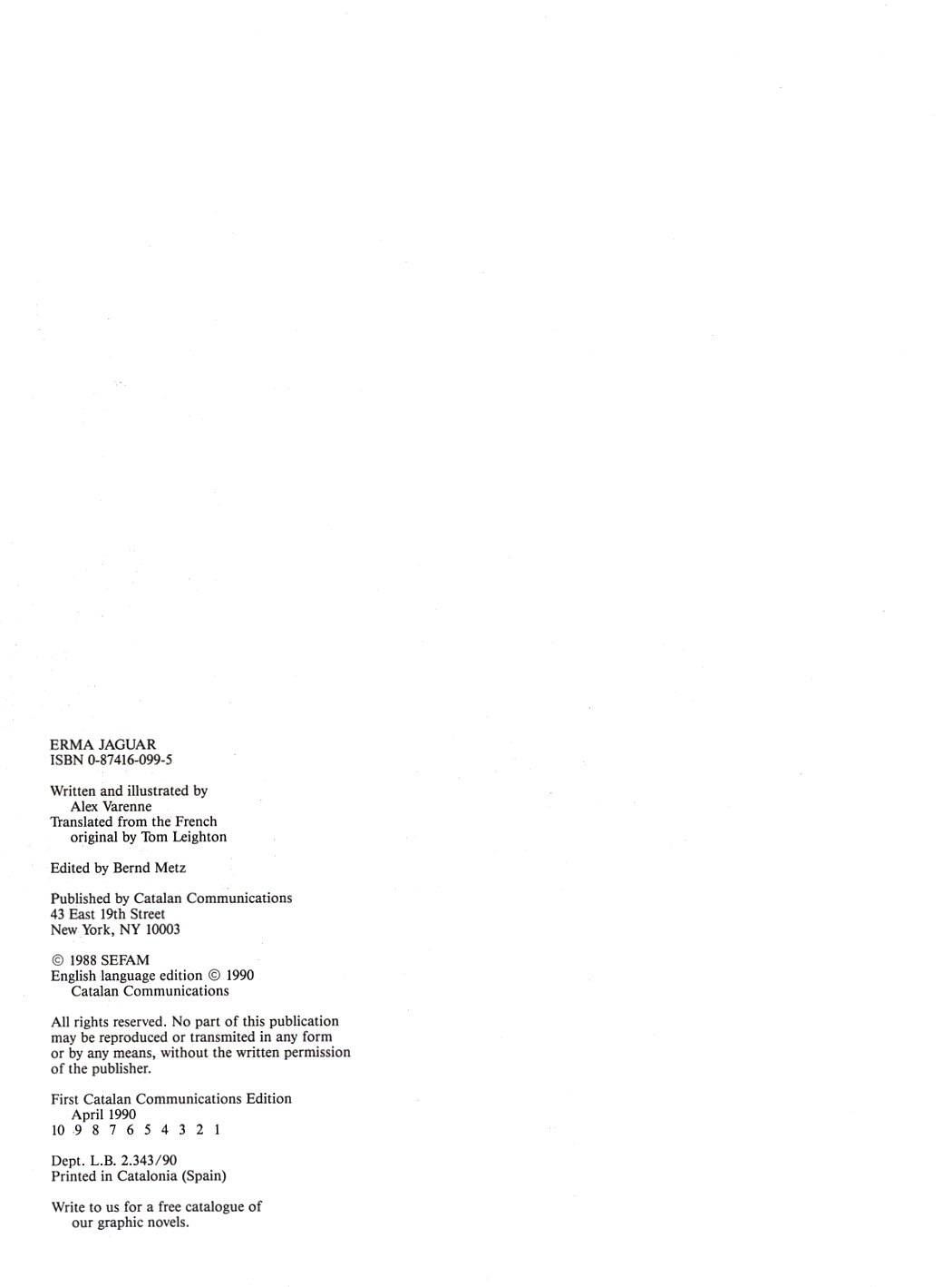 Erma Jaguar [Alex Varenne] - Chapter 1 — Page 4