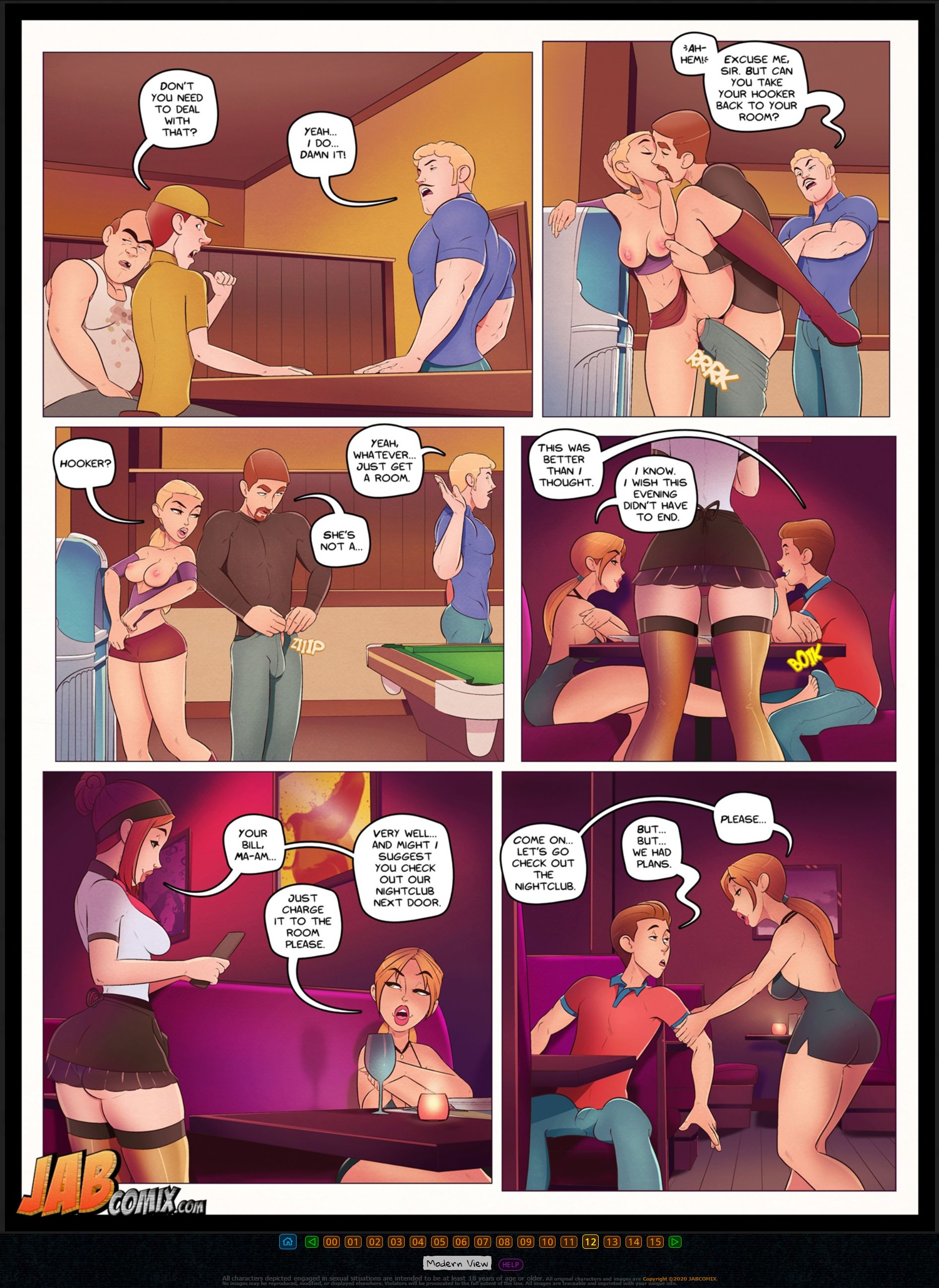 Snowed In [JABComix] - Chapter 2 — Page 13