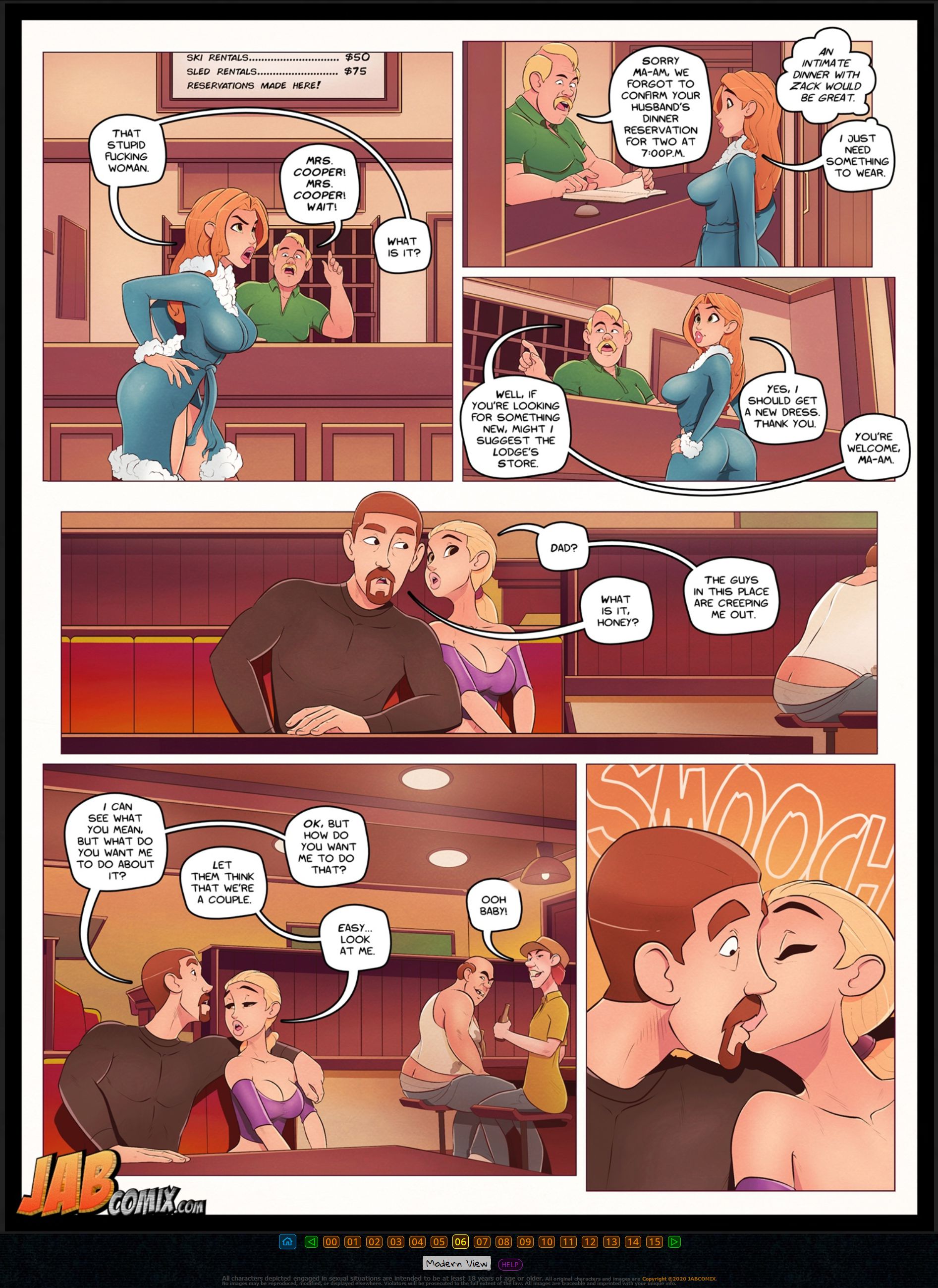 Snowed In [JABComix] - Chapter 2 — Page 7