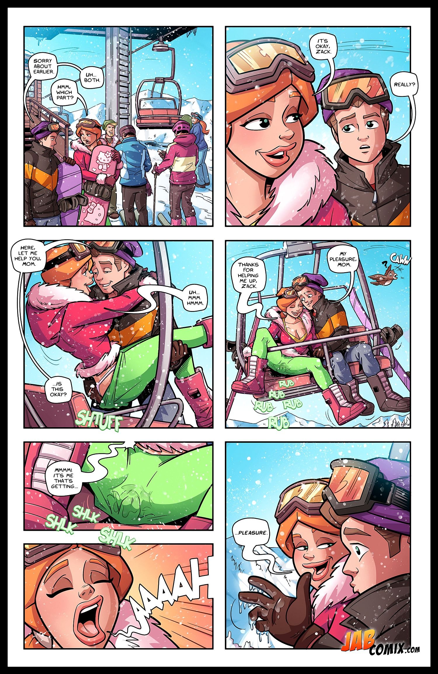 Snowed In [JABComix] - Chapter 1 — Page 12