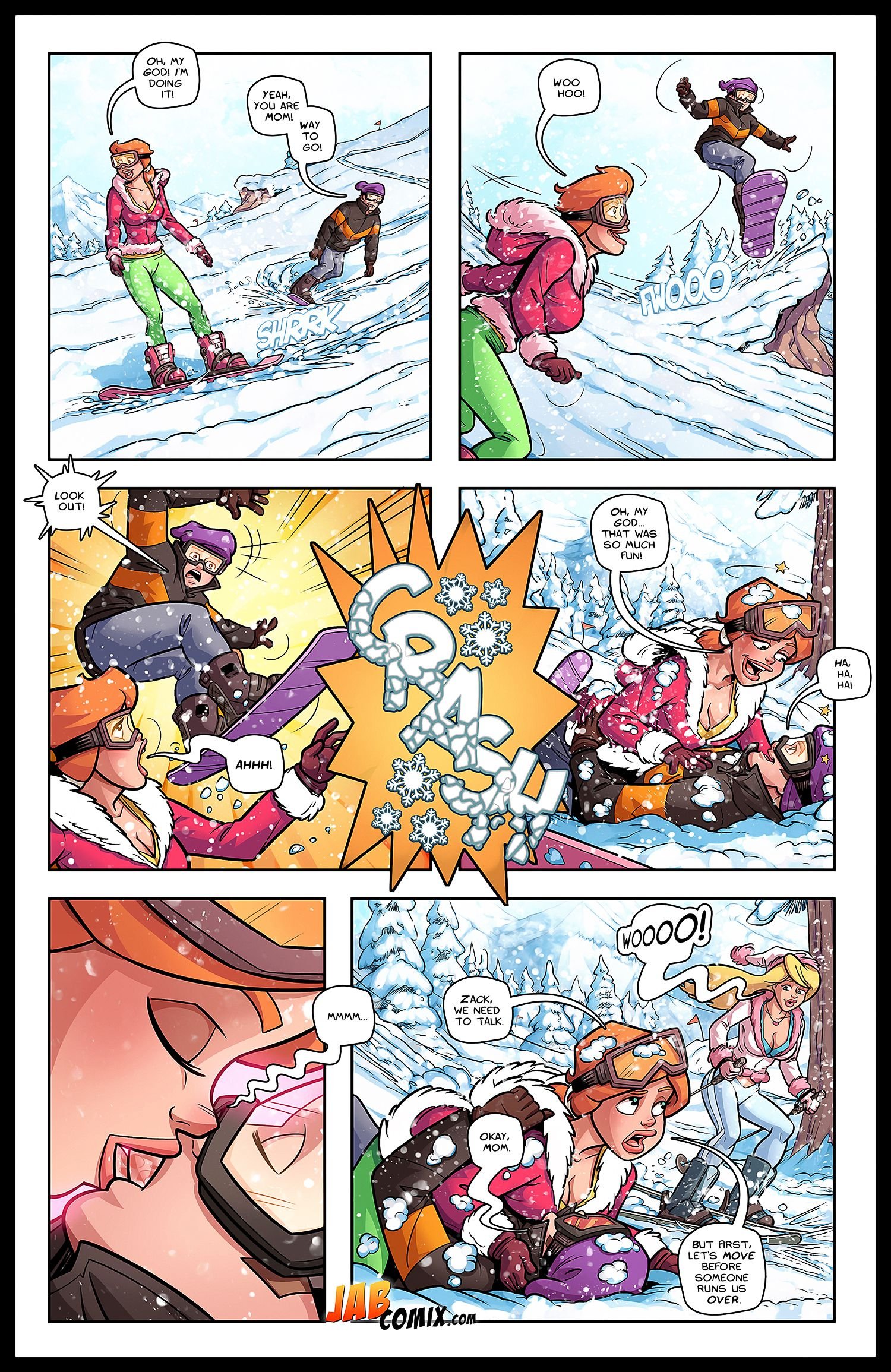 Snowed In [JABComix] - Chapter 1 — Page 16