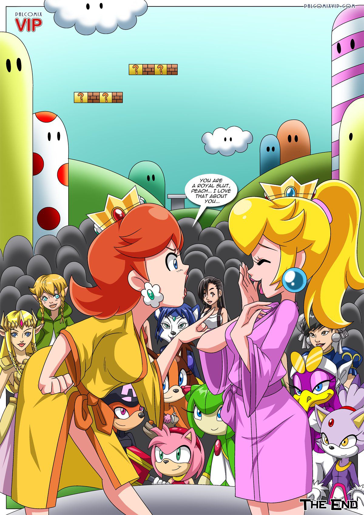 Peachy Party (Mario Series) [Palcomix] - Chapter 1 — Page 16
